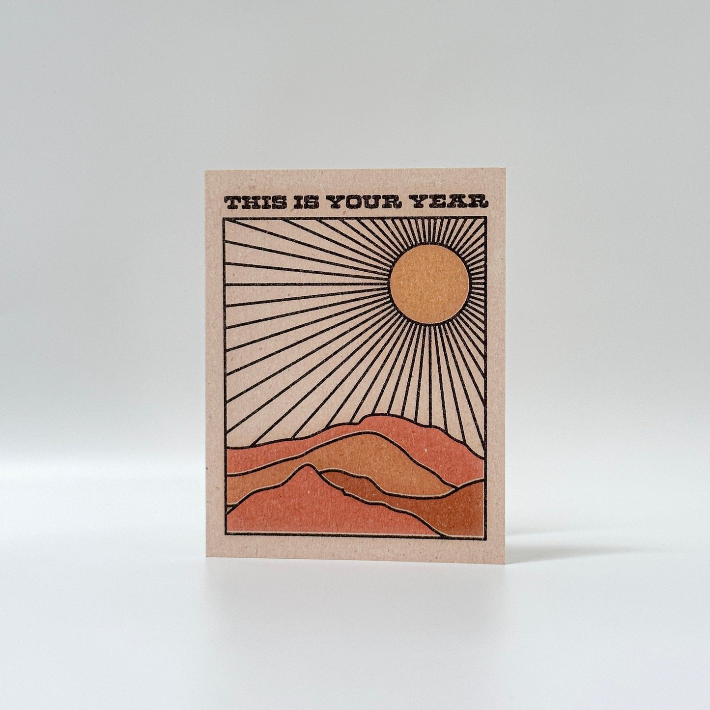 Red Cap Cards - This is Your Year Greeting Card