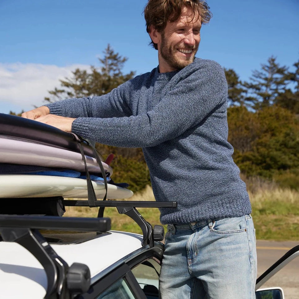 Outerknown Hemisphere Sweater in Horizon Marl