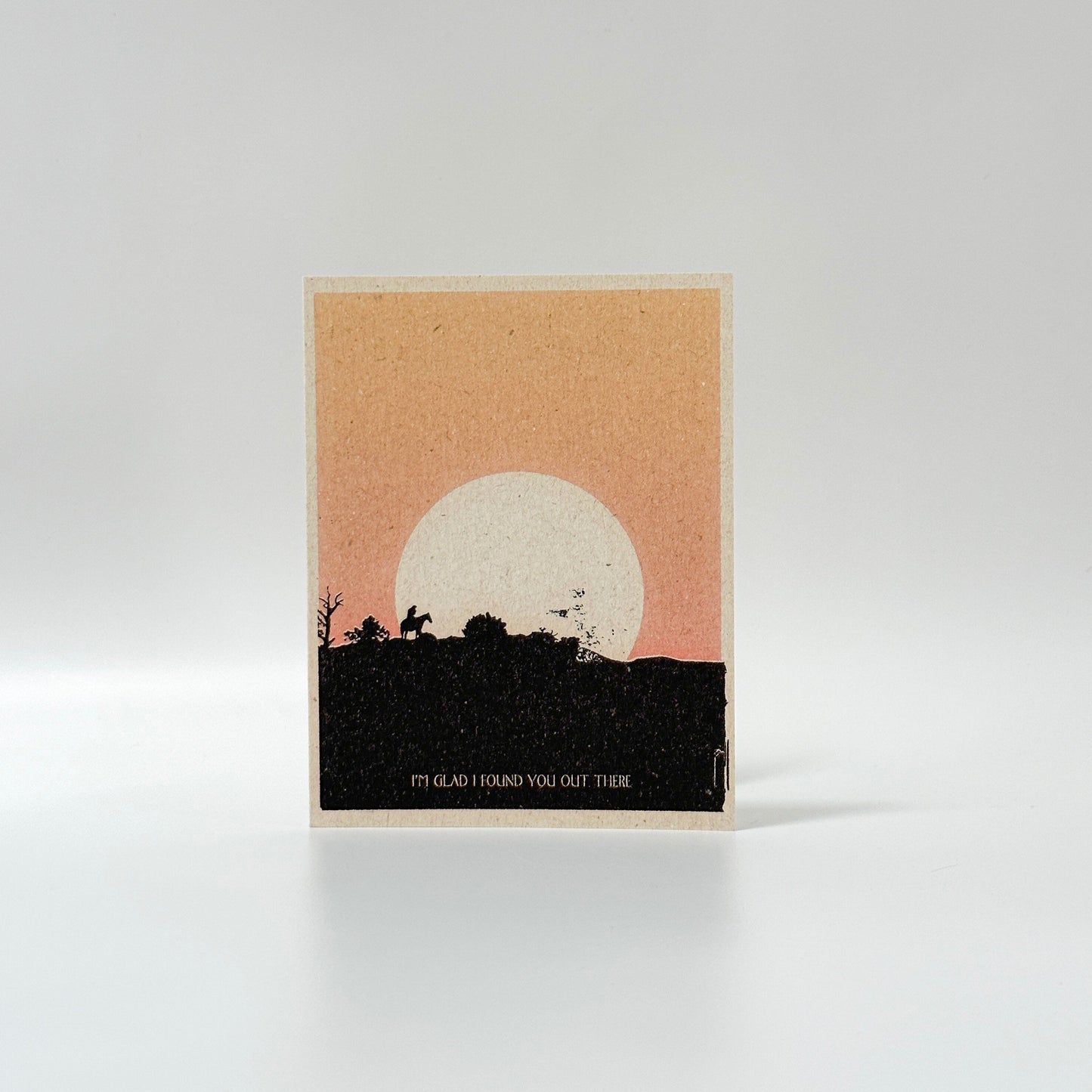 Red Cap Cards - I'm Glad I Found You Out There