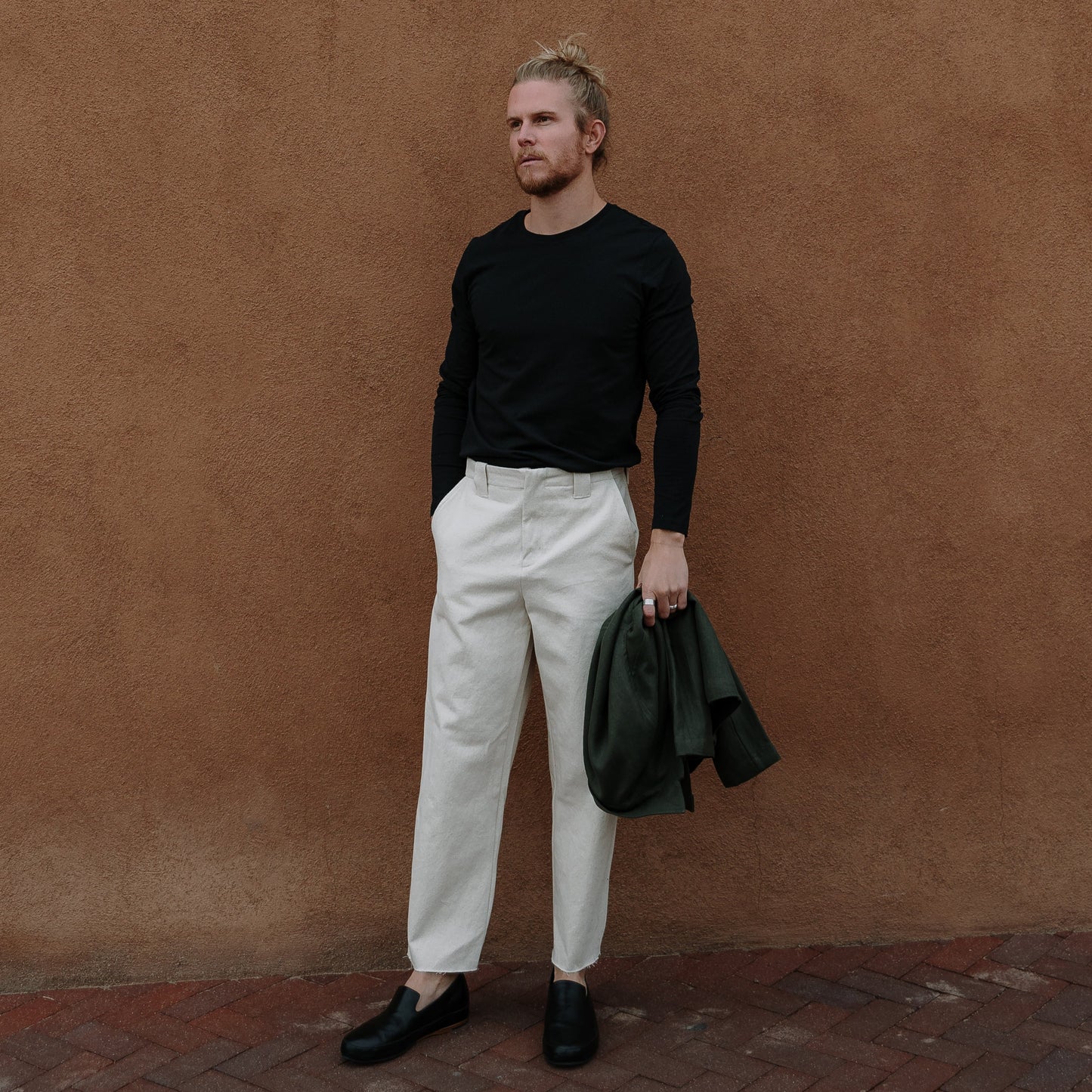 Pact Softspun Long Sleeve Tee in Black