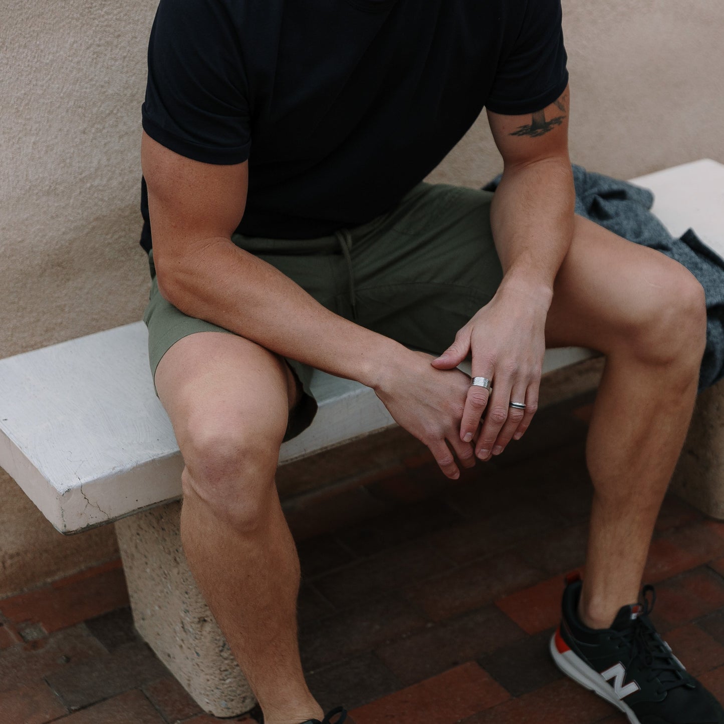 Outerknown - Sojourn Pocket Tee in Bright Black