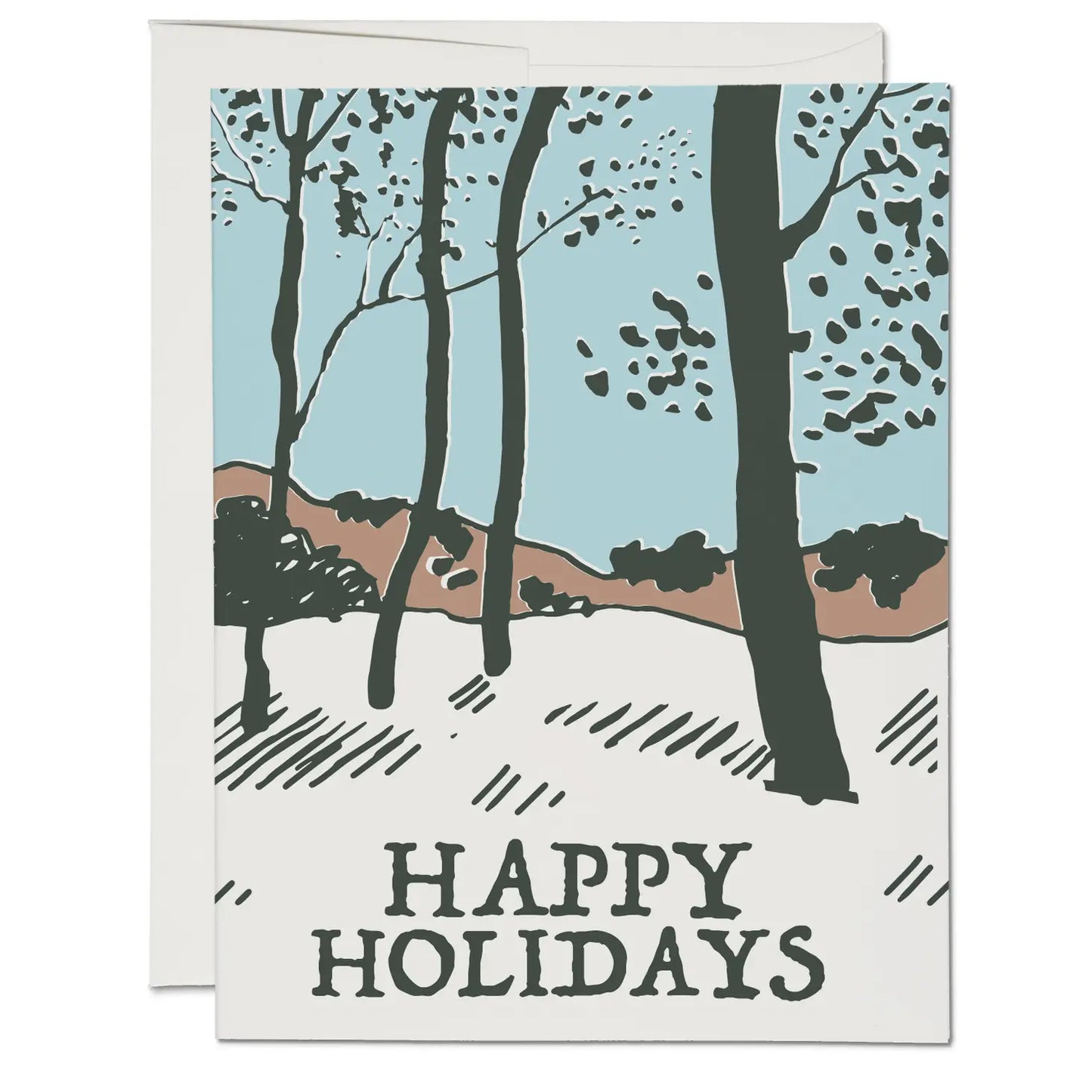 Red Cap Cards - Happy Holidays