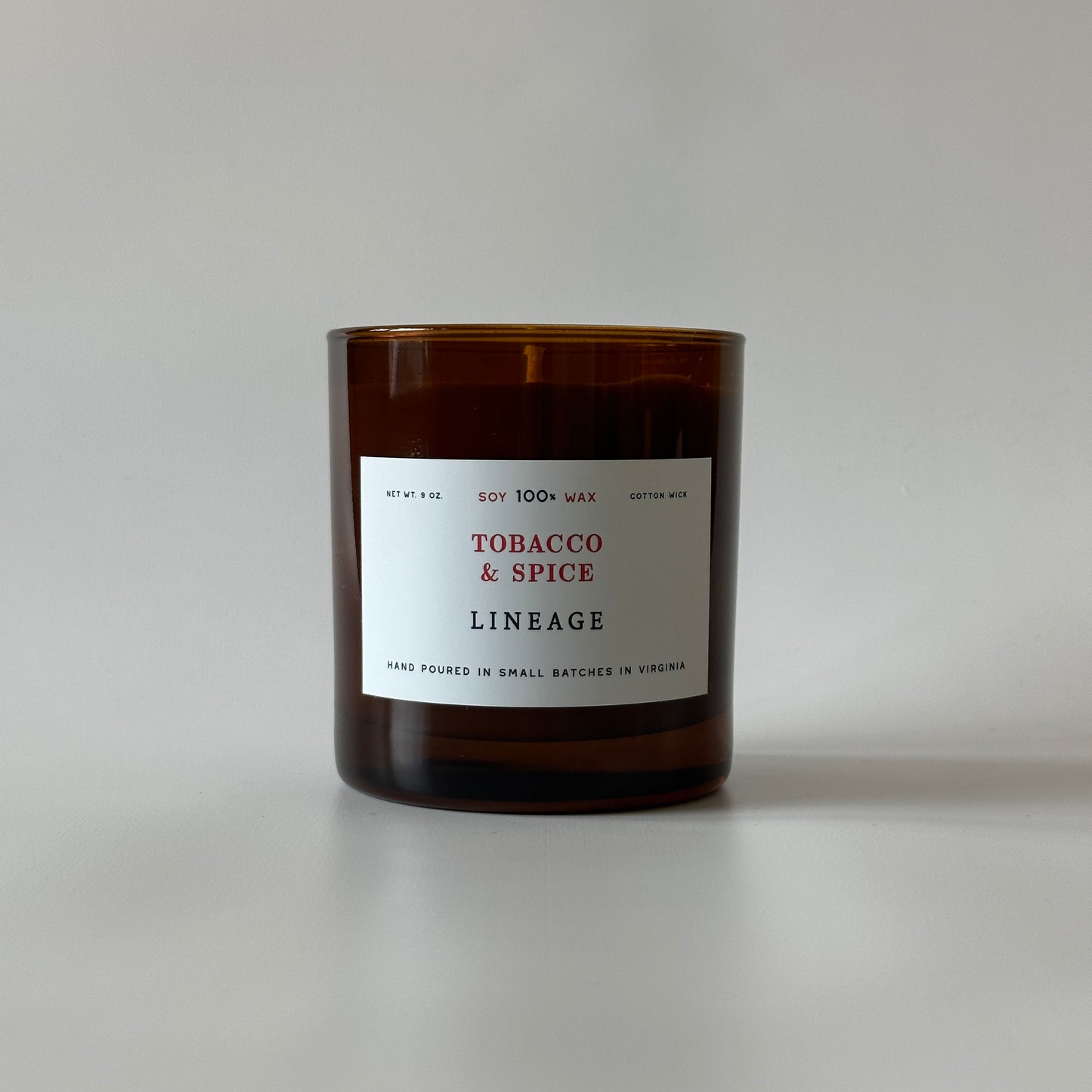 Lineage - Tobacco and Spice Candle