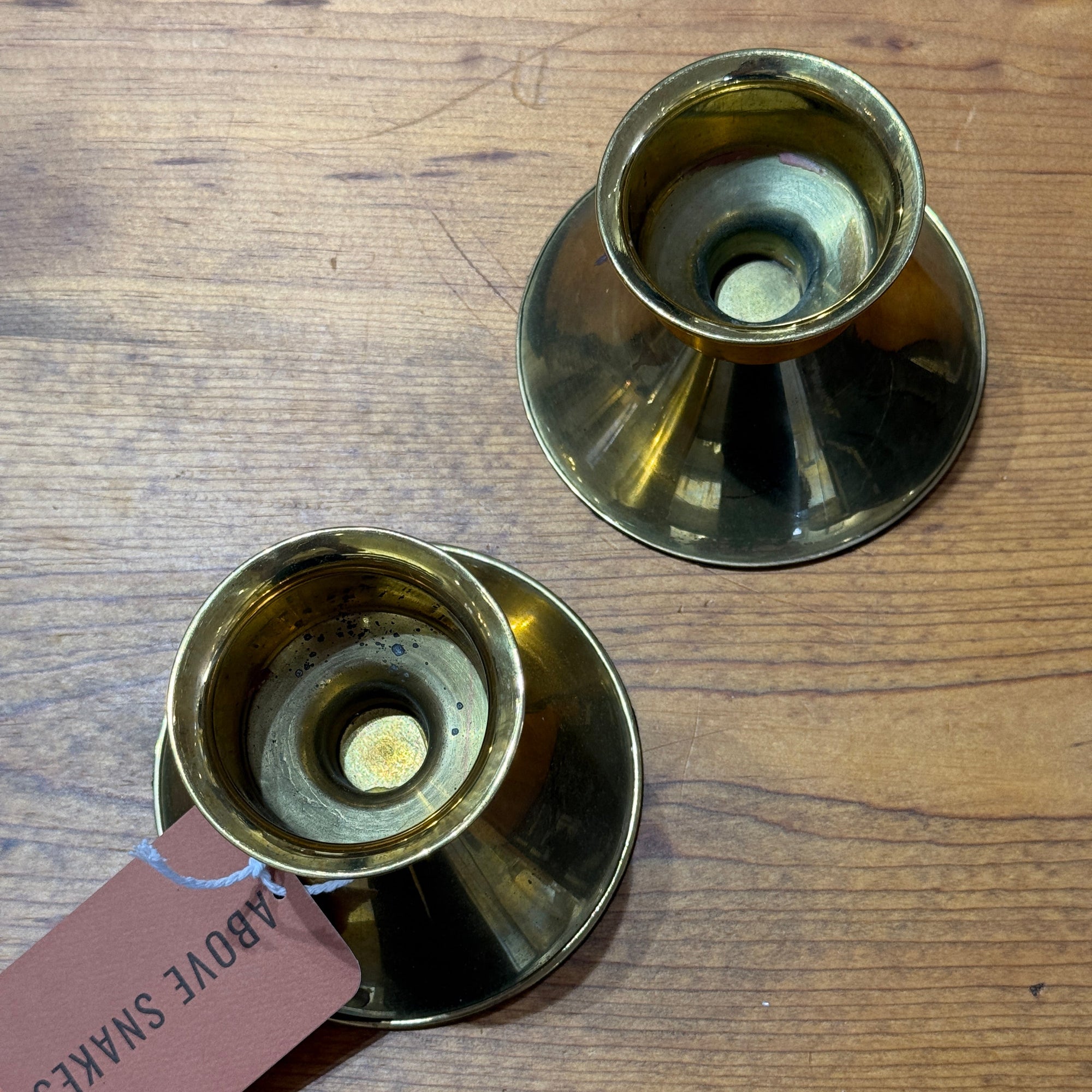 PL Brass Candle Stick Holders (Set of 2)