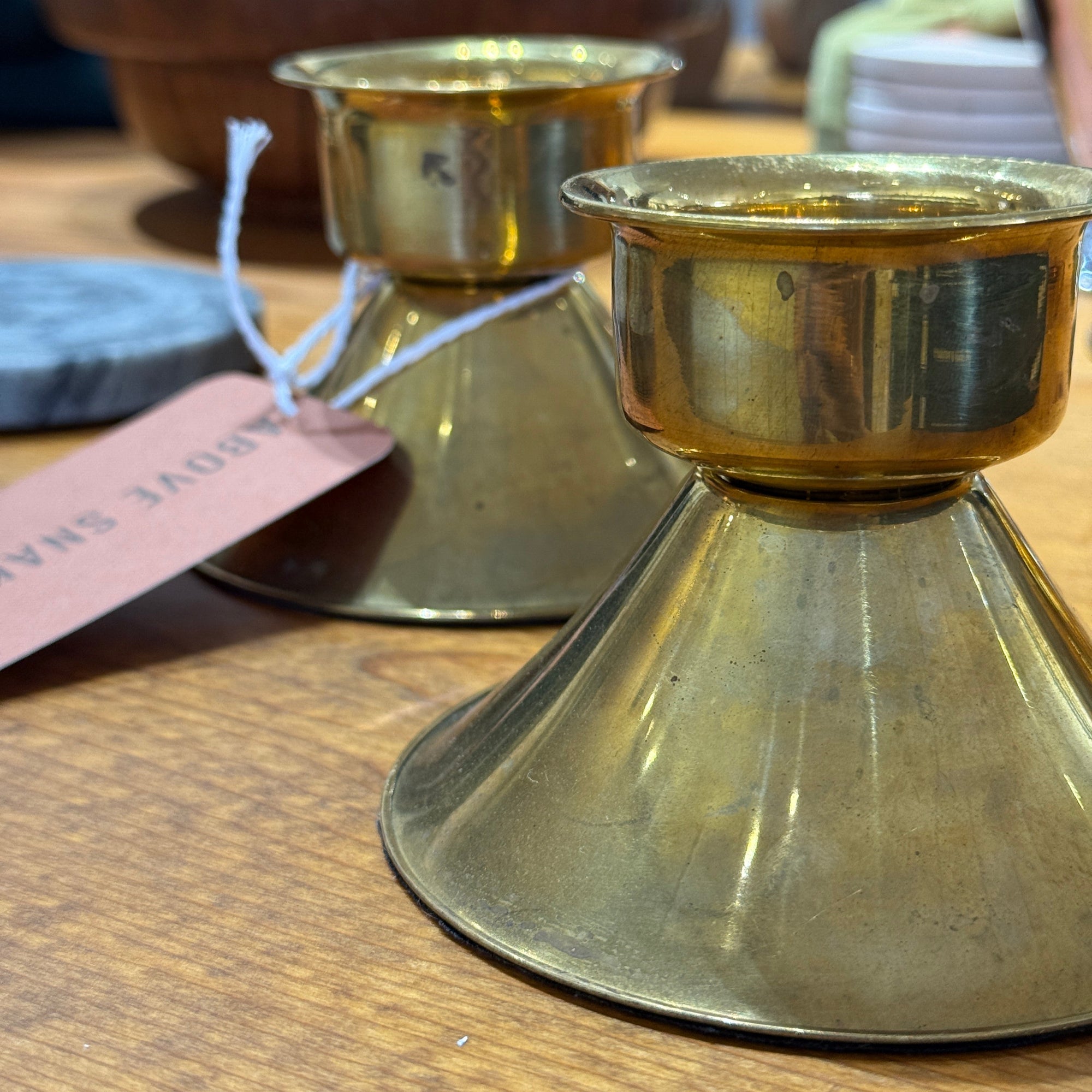 PL Brass Candle Stick Holders (Set of 2)