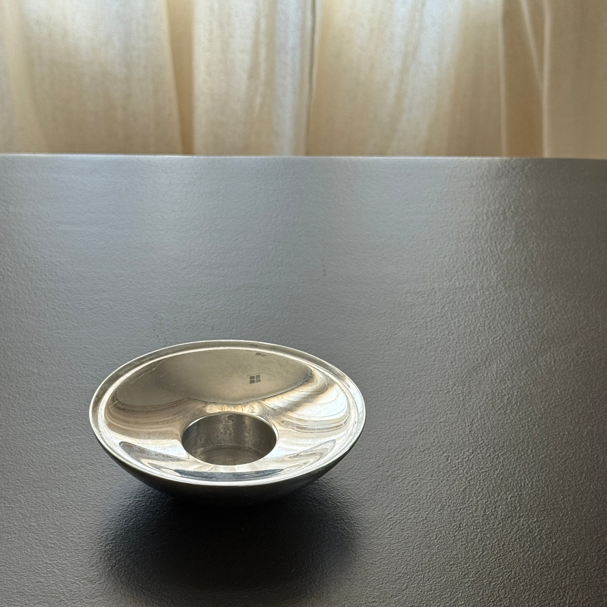 PL Nambe 6012 Linda Celentano 2003 Aluminum Tealight Holder