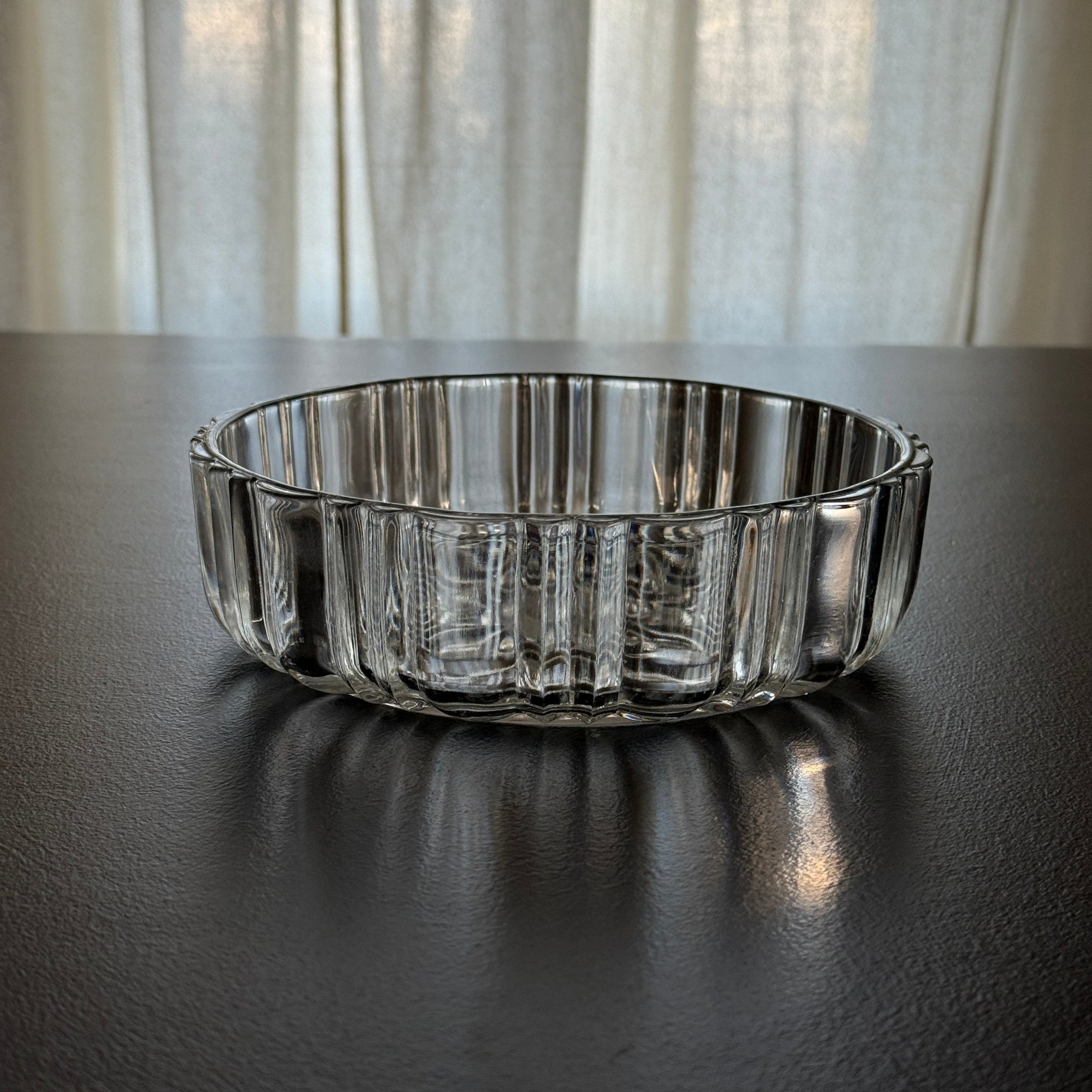 PL Anchor Hocking Old Cafe Clear Glass Candy Dish