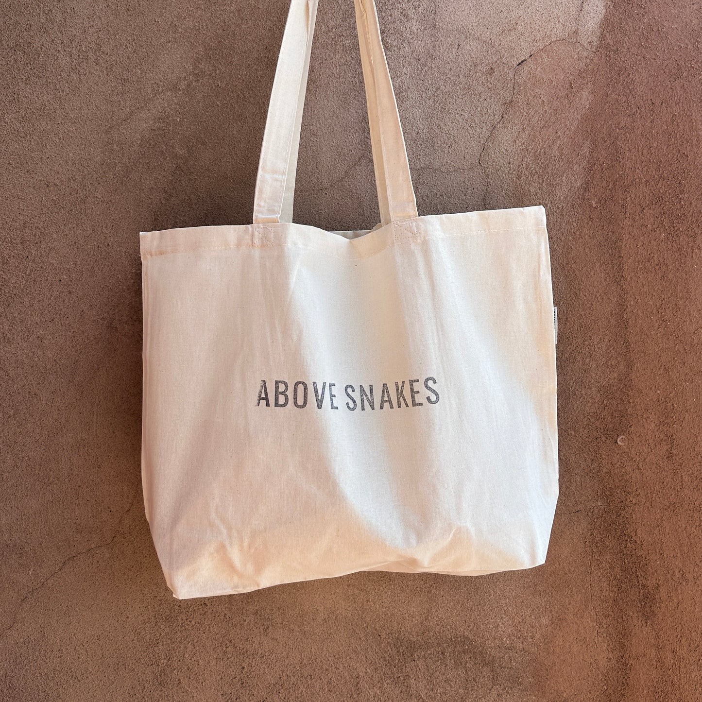 Large Organic Cotton Above Snakes Tote