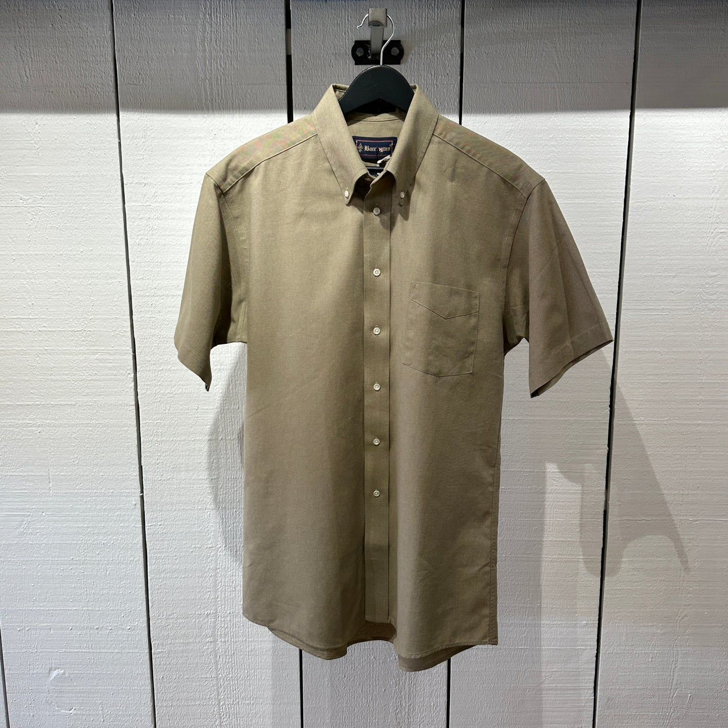 Pre-loved Barrington Taupe Short Sleeve in L