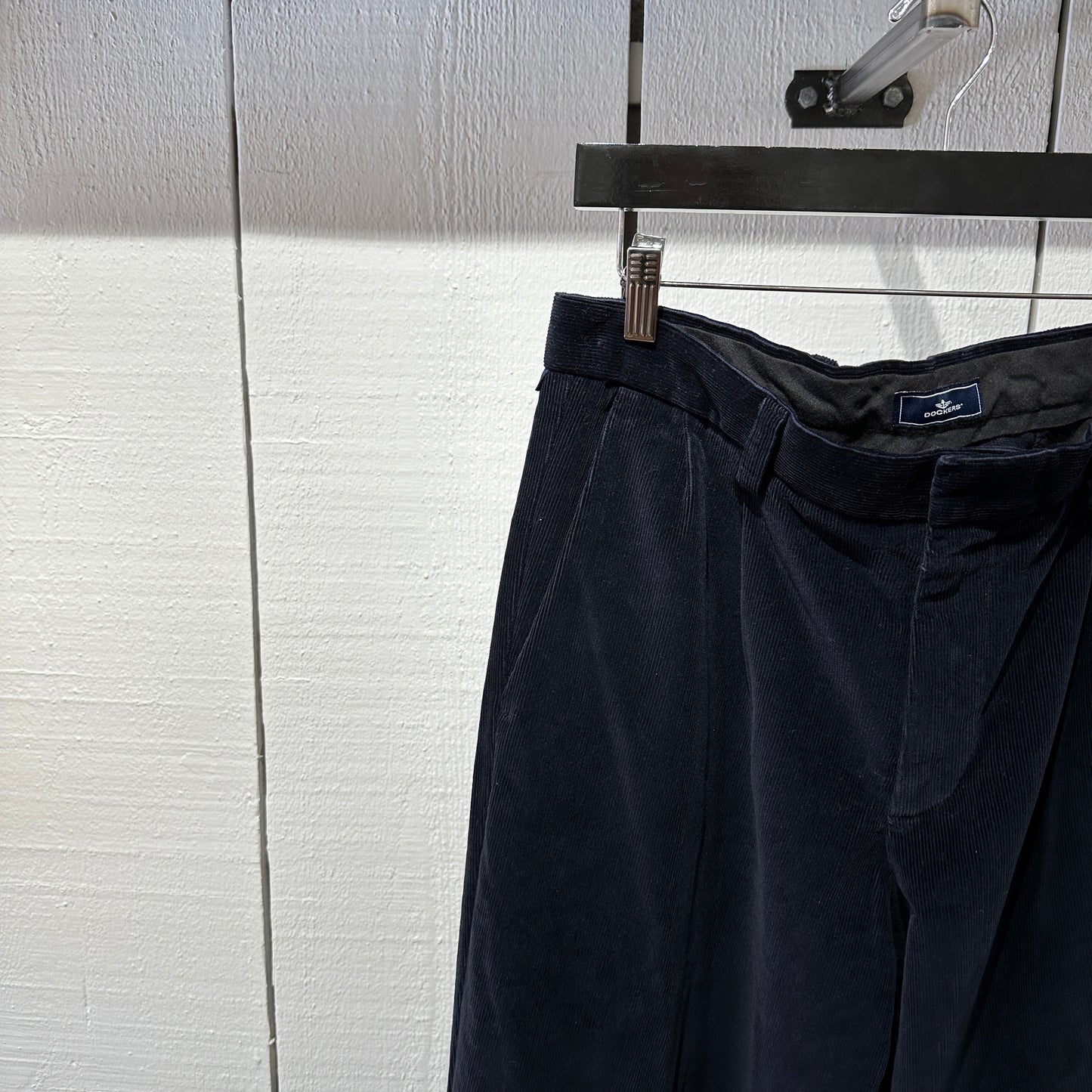 Pre-Loved Corduroy Dockers Dark Navy 32X32