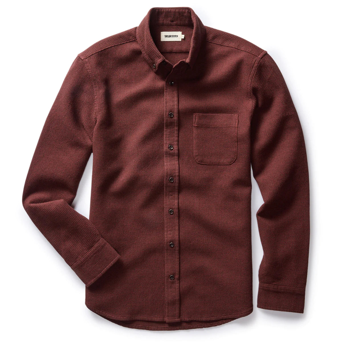 Taylor Stitch - The Jack in Burgundy Waffle