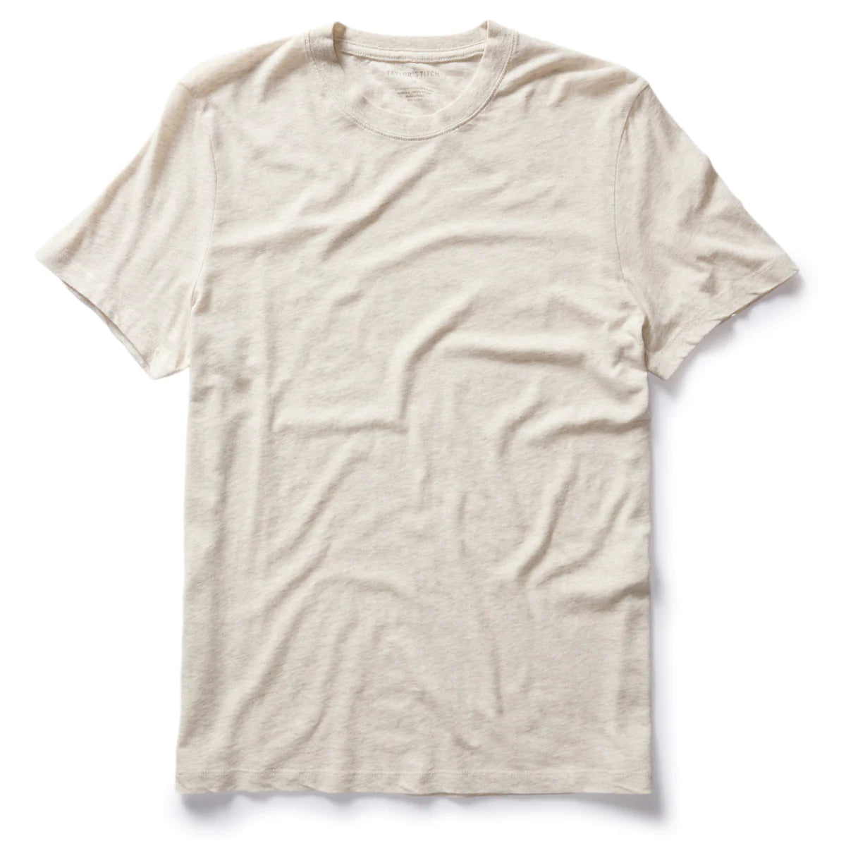 Taylor Stitch - The Cotton Hemp Tee in Heathered Oat