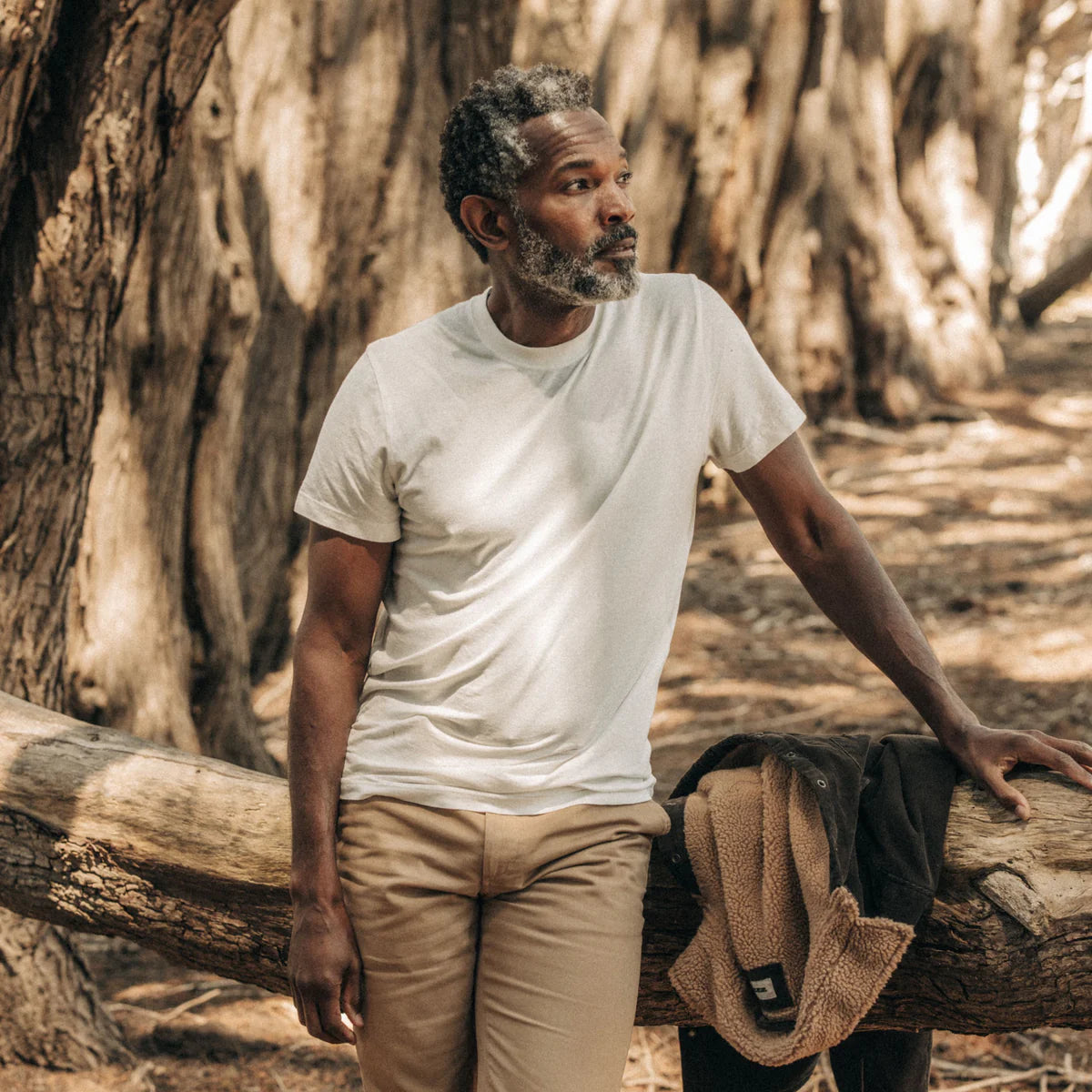 Taylor Stitch - The Cotton Hemp Tee in Heathered Oat