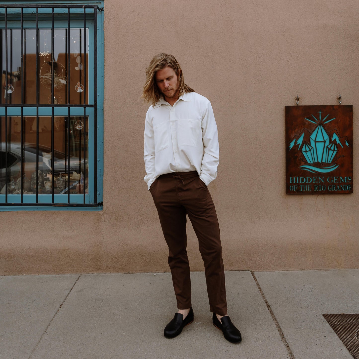 Zii Ropa Roe Shirt in Natural