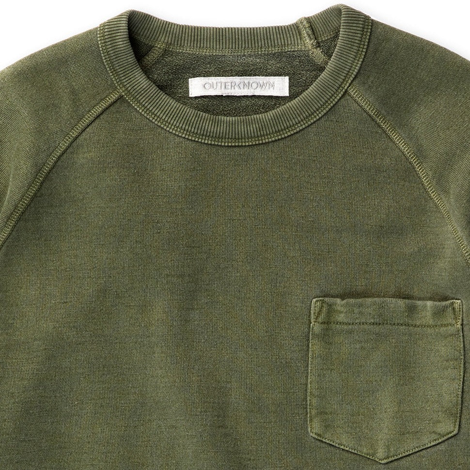 Outerknown - Sur Sweatshirt in Olive Branch