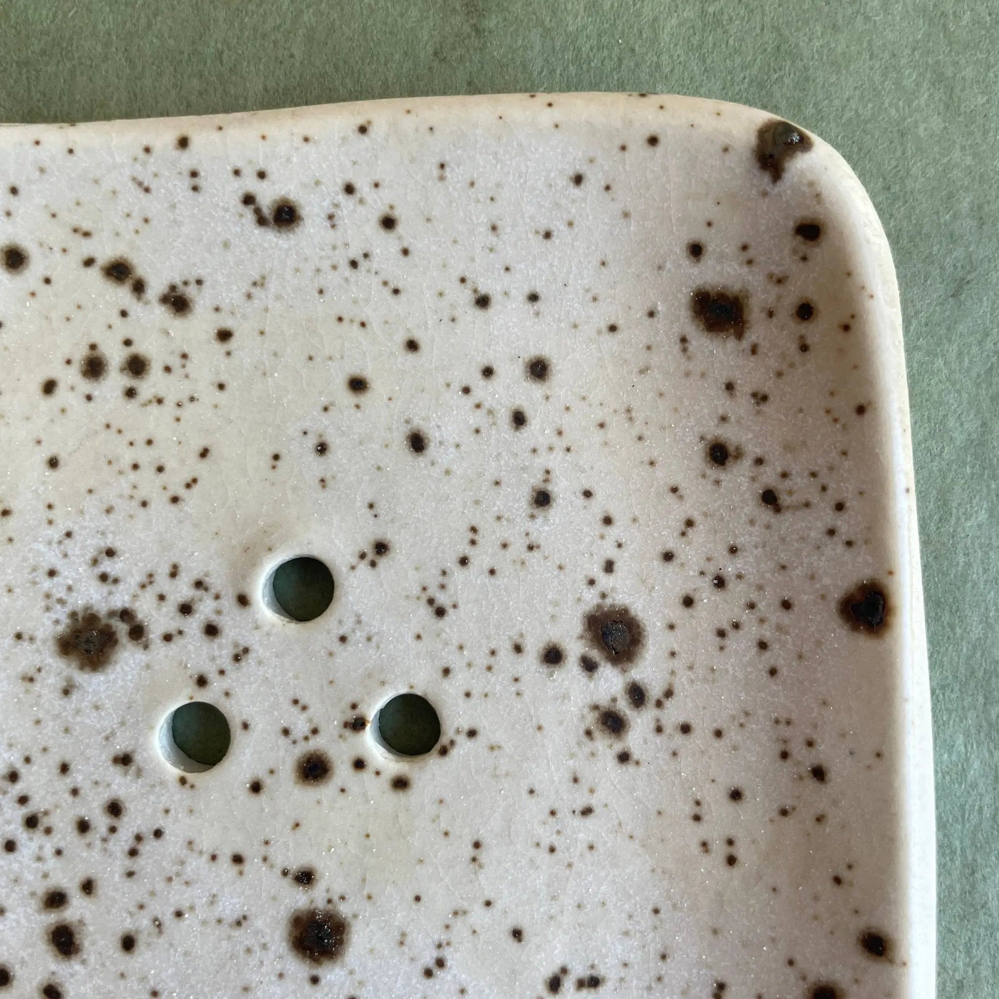 Handmade Ceramic Soap Dish – Winterwood by Spring + Vine