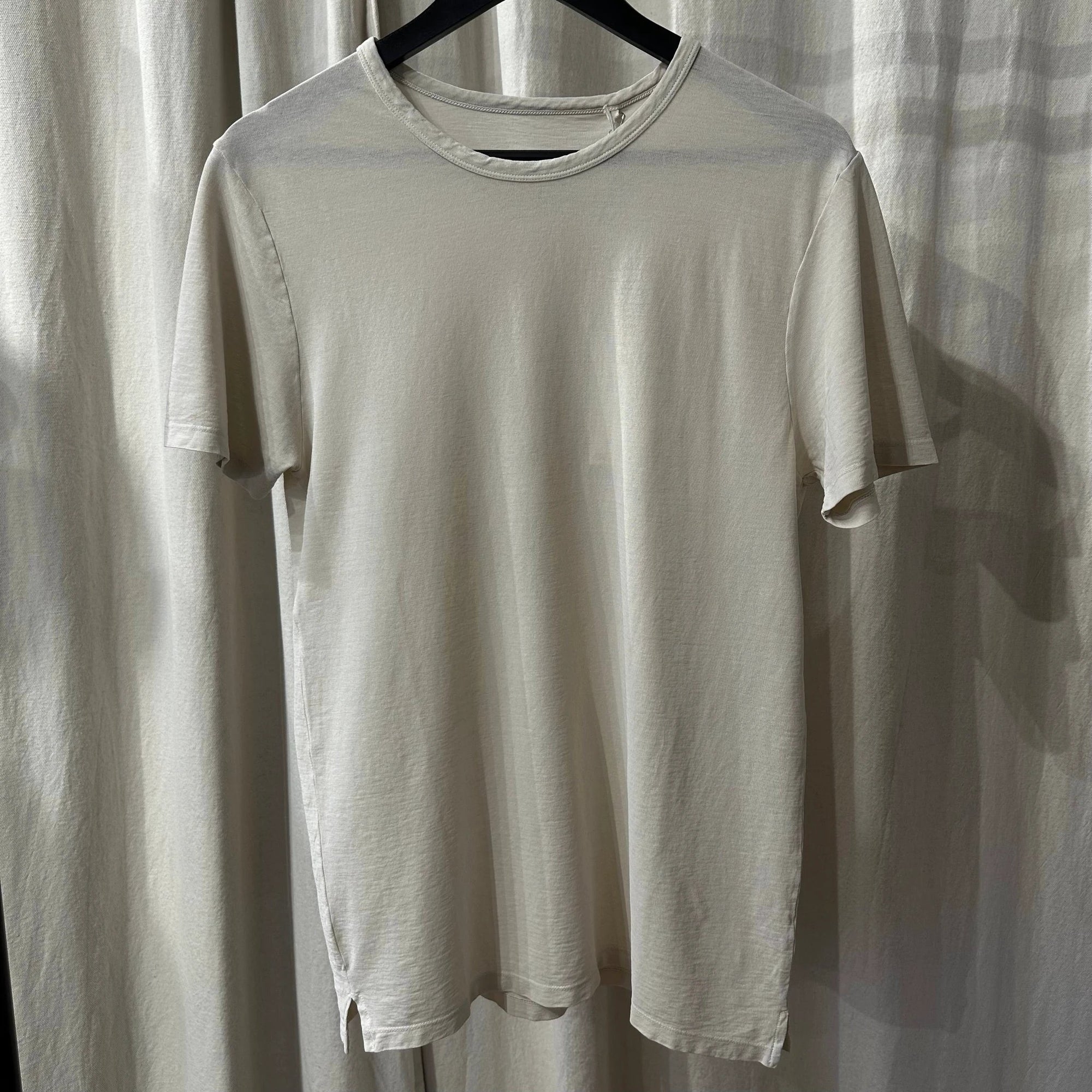 Alex Crane - Crepe Tee in Cream by Alex Crane