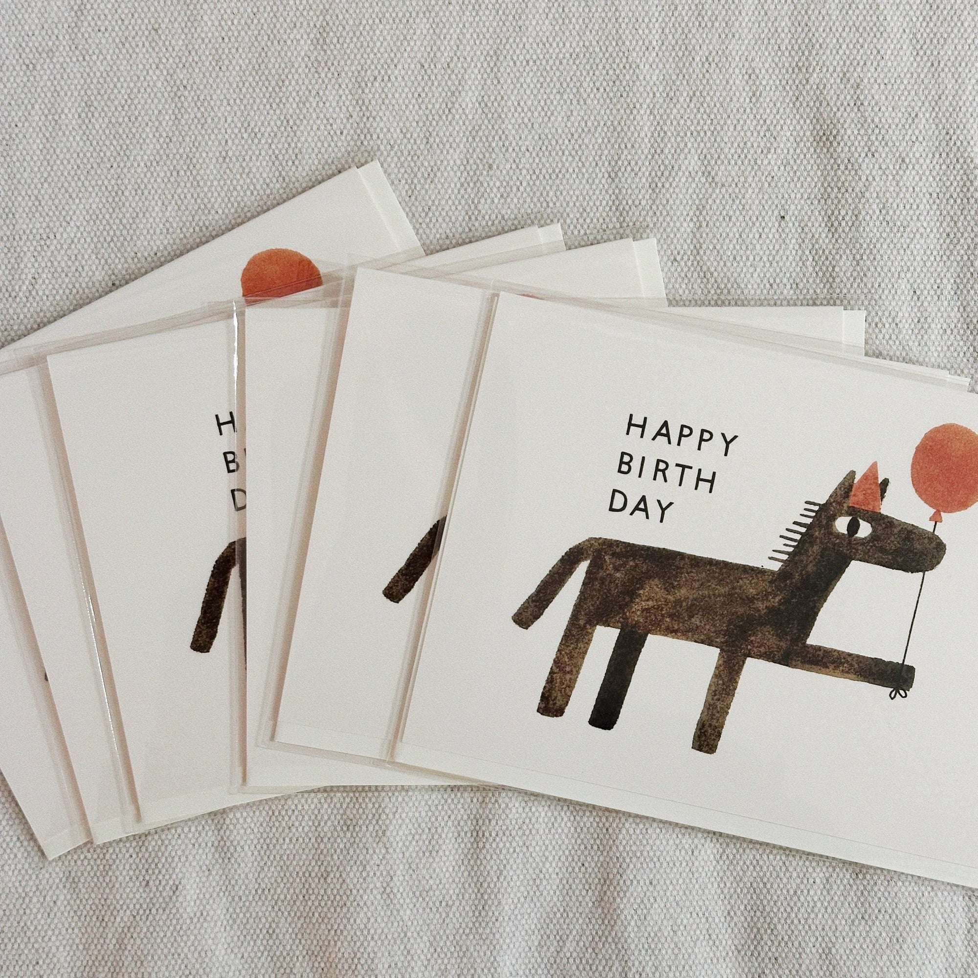 Red Cap Cards - Balloon Horse by Red Cap Cards