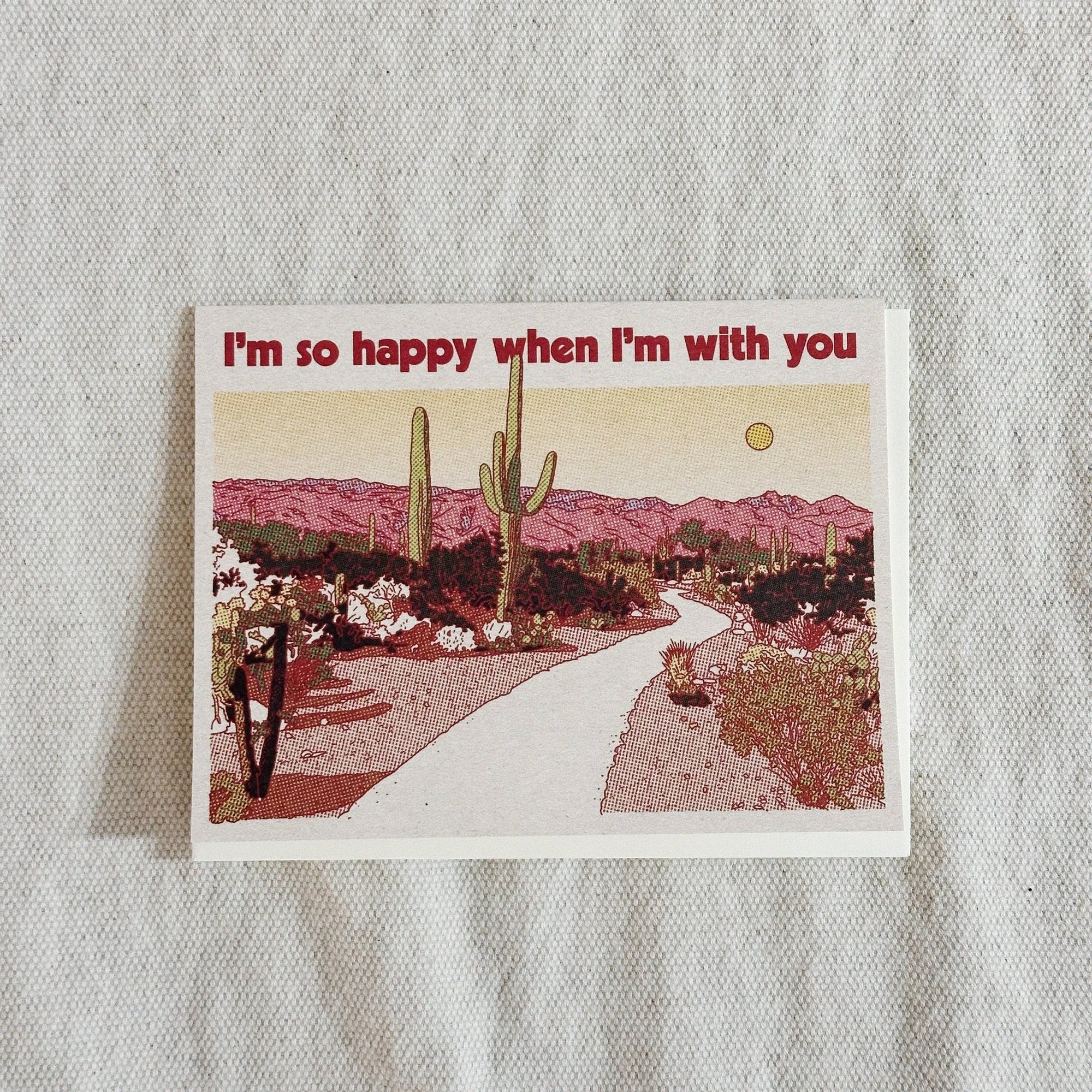 Red Cap Cards - Happy With You by Red Cap Cards