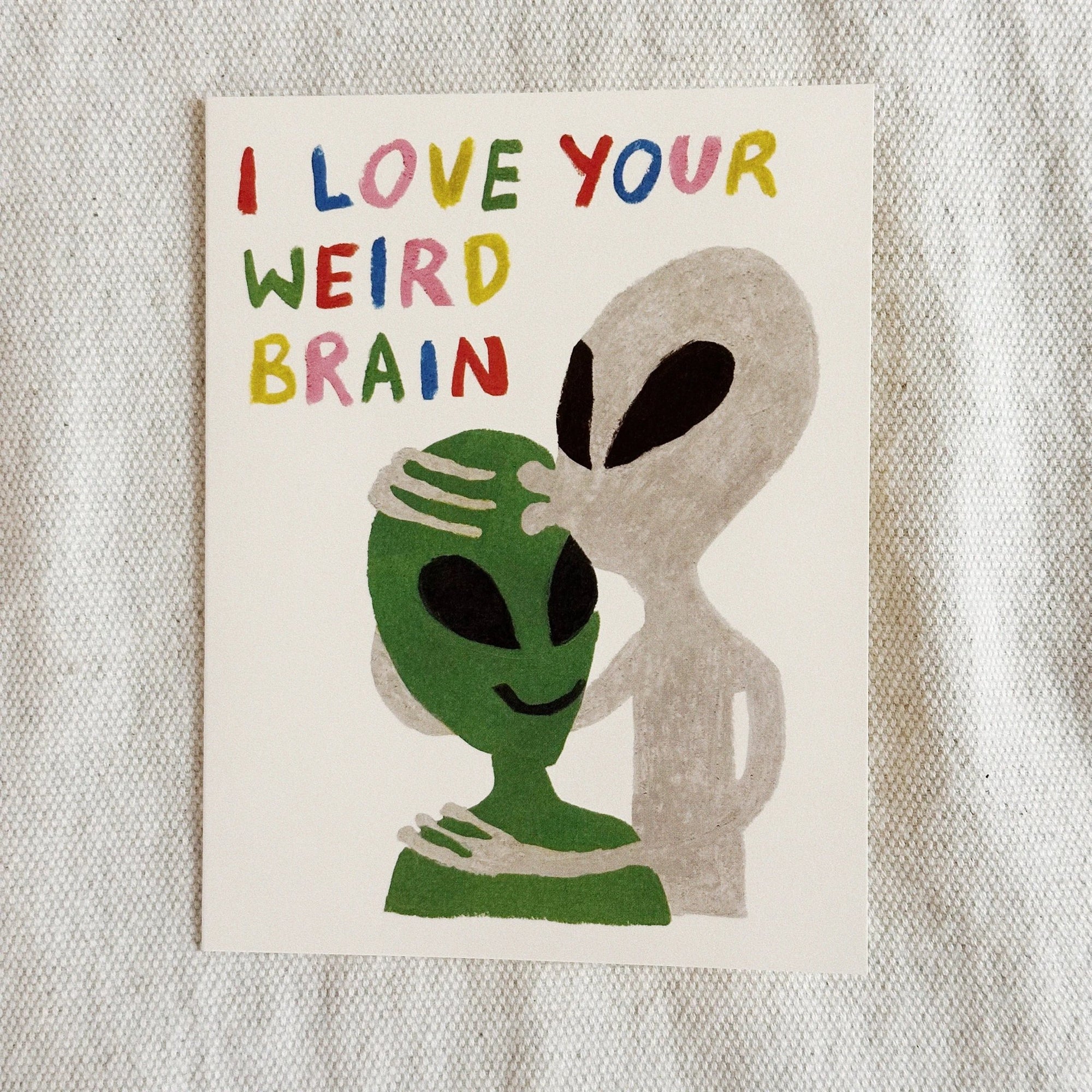 Red Cap Cards - Alien Love by Red Cap Cards