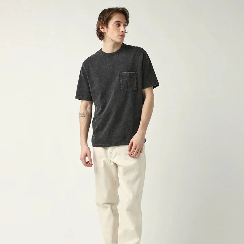 Corridor - 100% Organic Cotton T in Black
