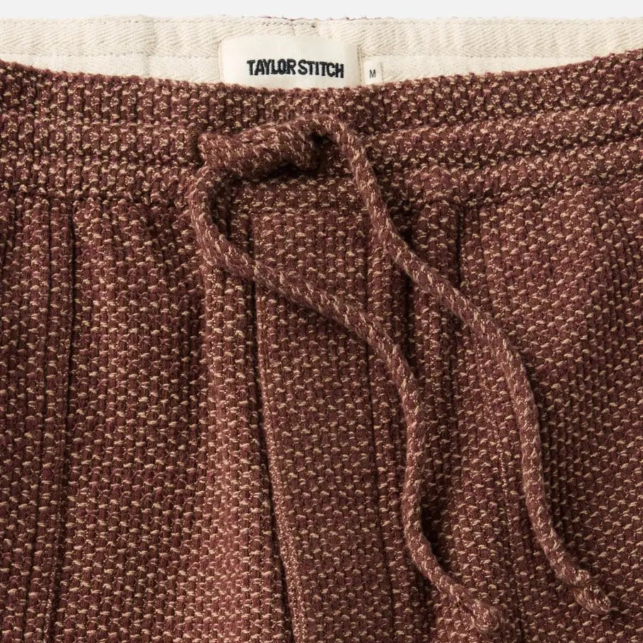 Taylor Stitch - Breakwater Pant Shashiko Cherry by Taylor Stitch