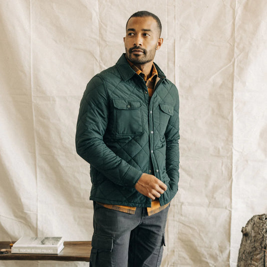 Taylor Stitch - Miller Shirt Jacket in Conifer