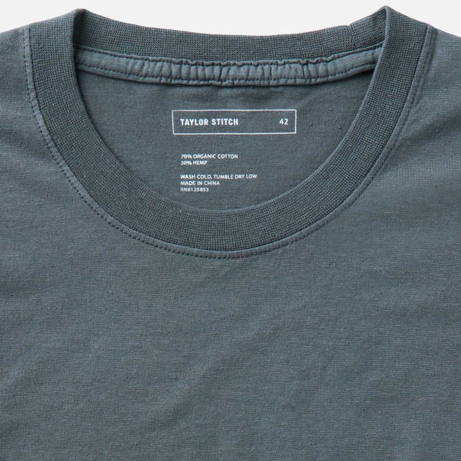 Taylor Stitch - Cotton Hemp in Navy by Taylor Stitch
