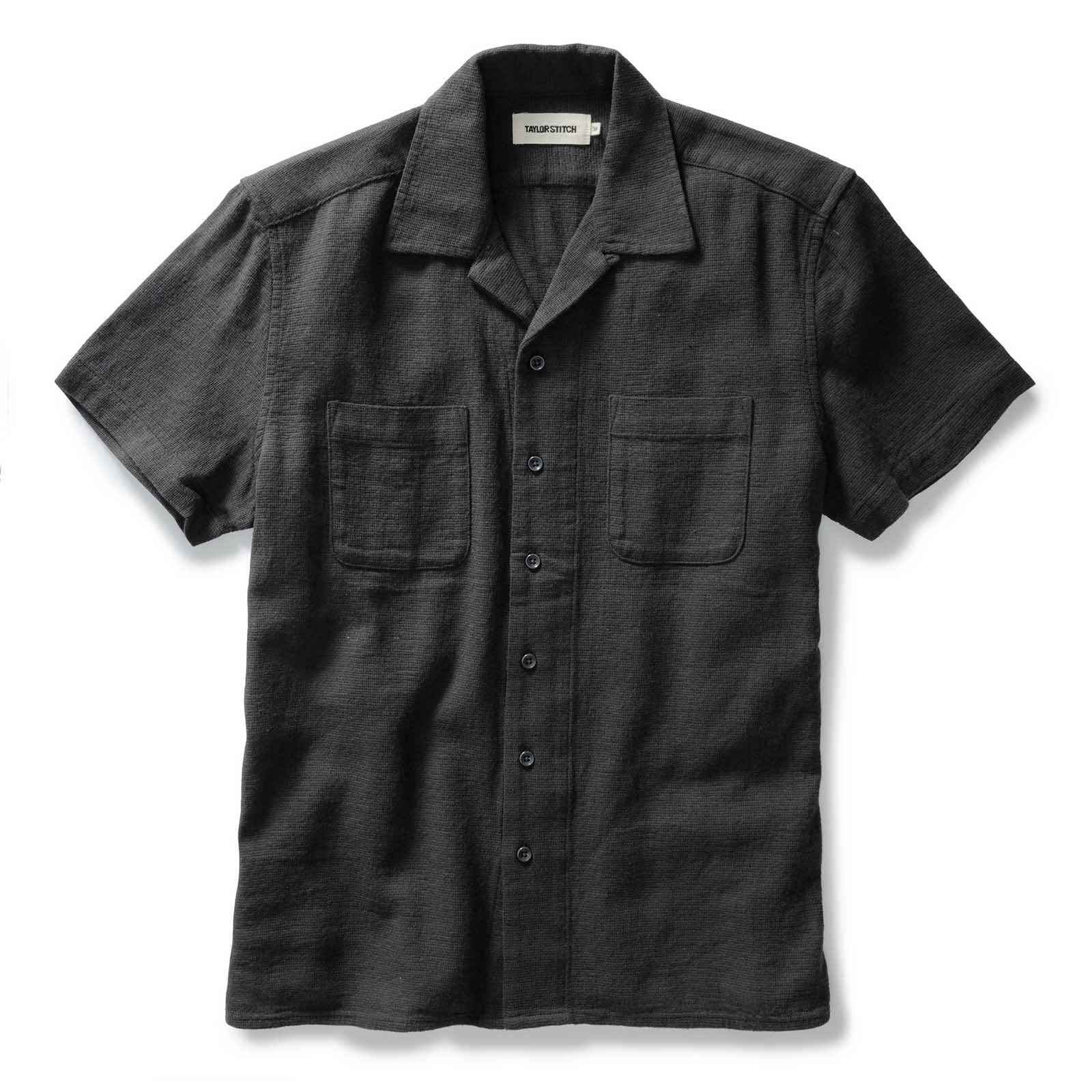 Taylor Stitch - Conrad Shirt in Faded Black Linen