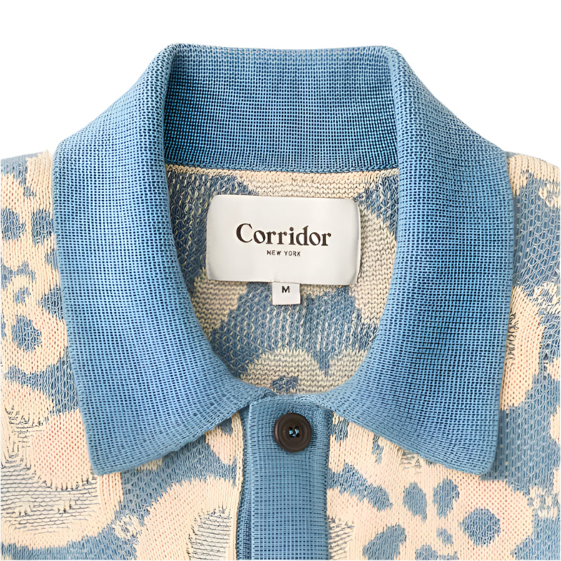 Corridor - Floral Jacquard Buttondown