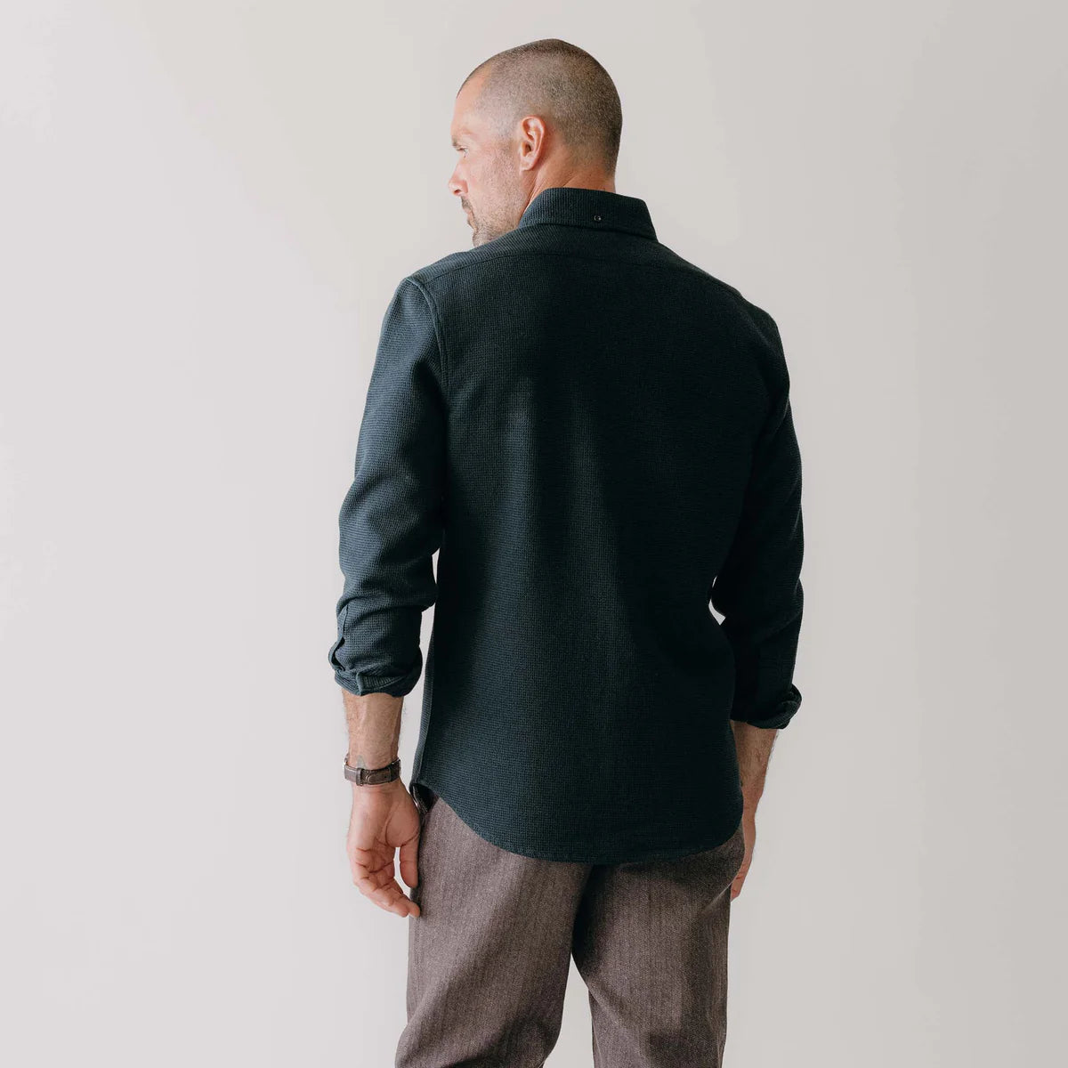 Taylor Stitch - The Jack in Forest Waffle