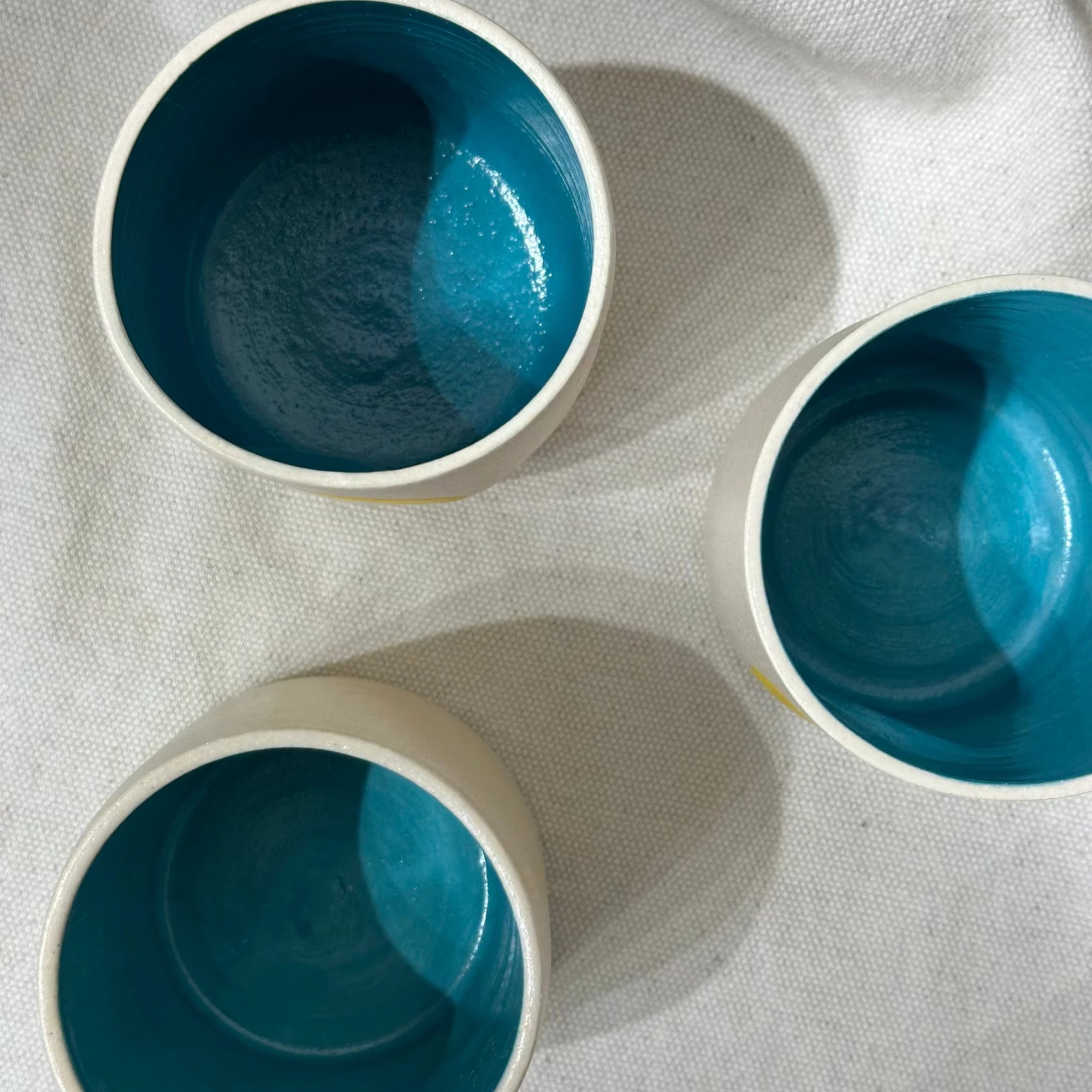 PL Ceramic Sun Cups (set of 3) by Above Snakes