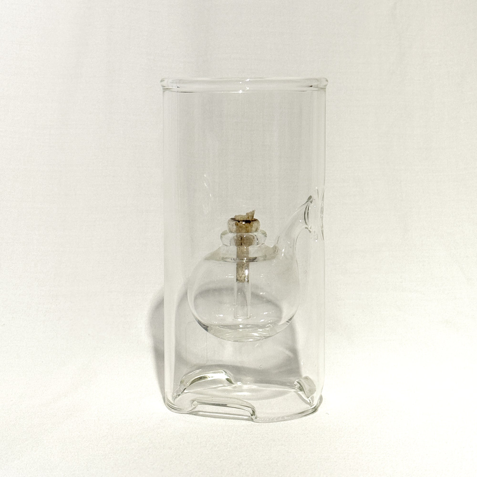 PL Small Glass Table Oil Lamp