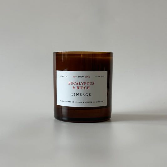 Lineage -  Eucalyptus & Birch Candle
