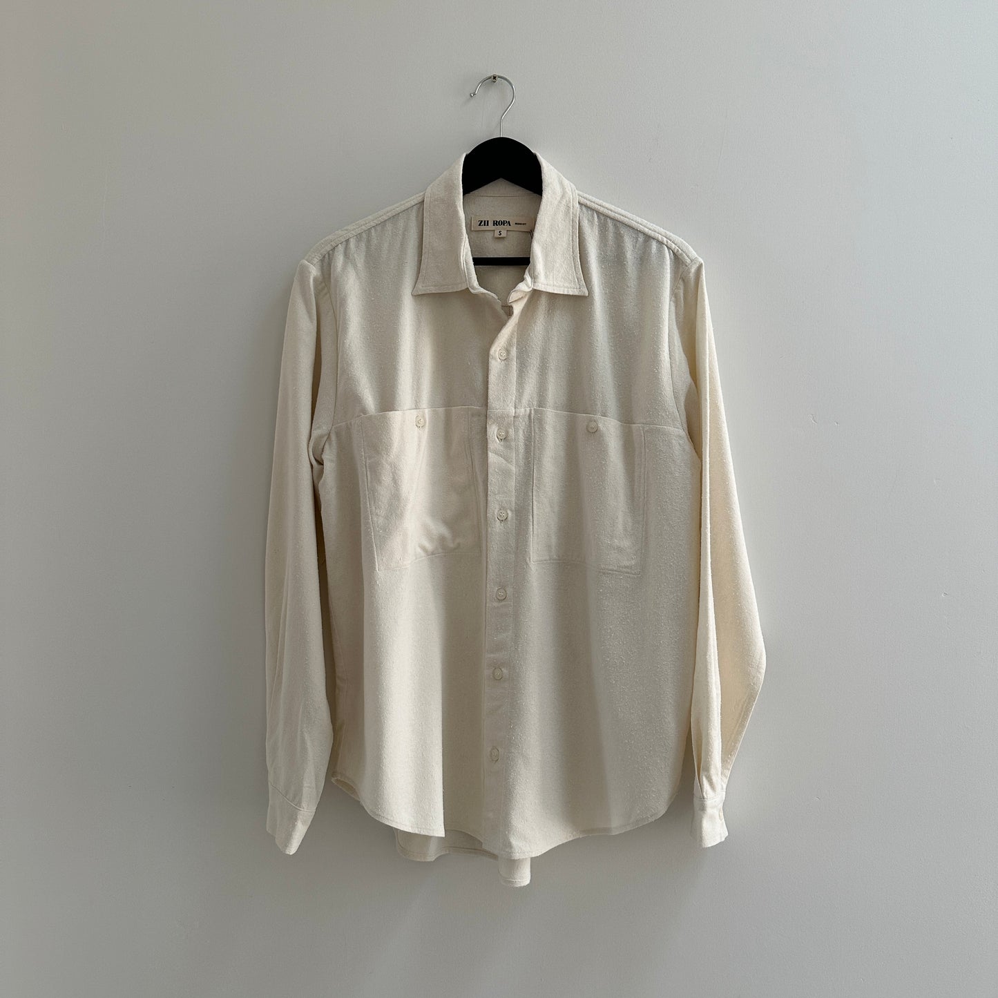 Zii Ropa Roe Shirt in Natural