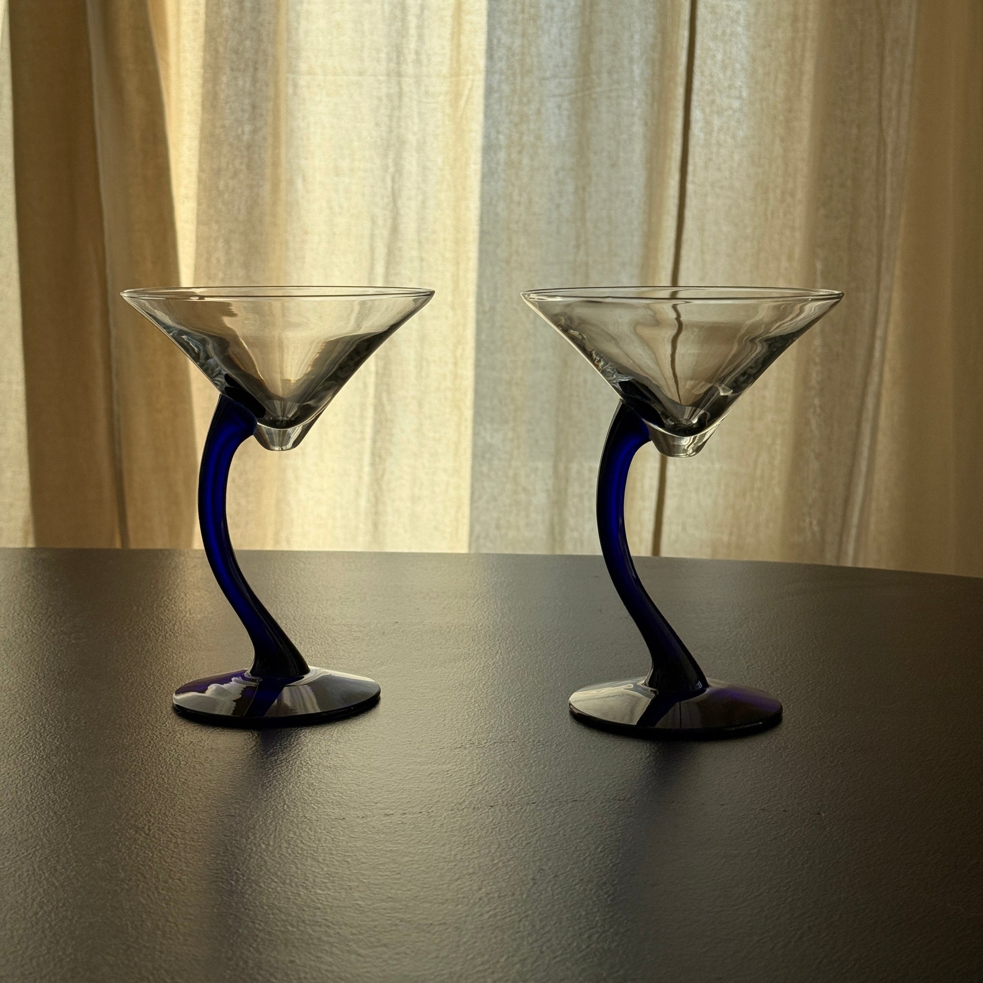 PL Libbey Bravura Royal Blue Glassware