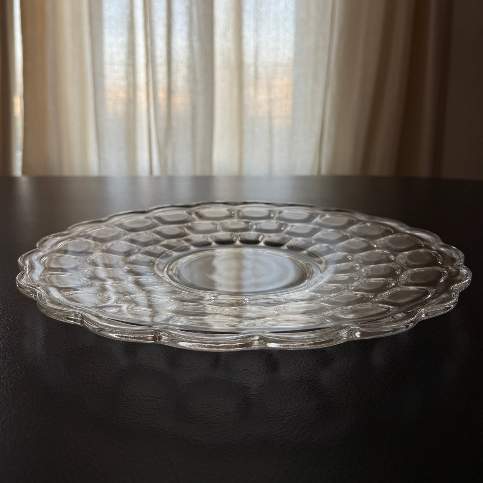 PL Yorktown Glass Cake Plate 11.5'