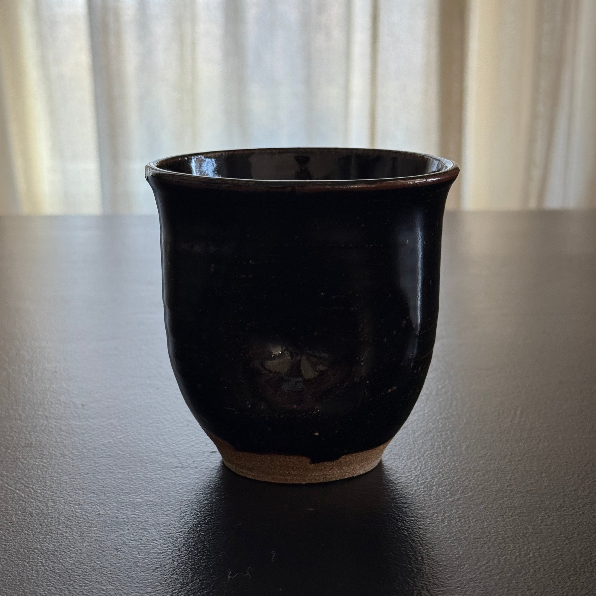 PL Large Handmade Ceramic Cup