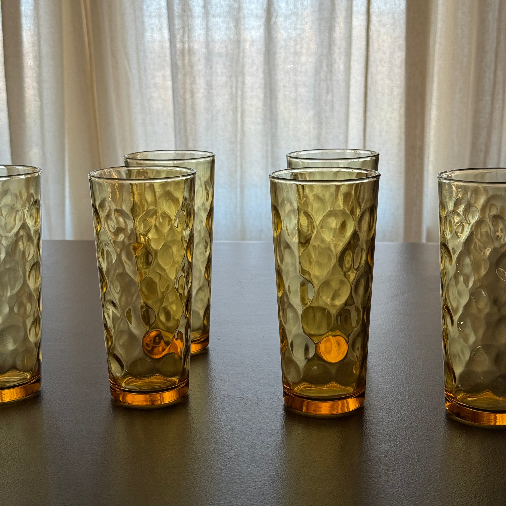 PL Yellow Coin Cups (Set of 6)