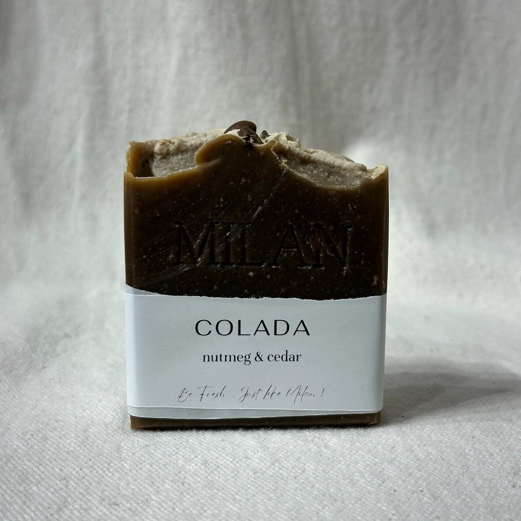 Colada Coffee soap bar by Milan Soaps with coffee aroma and natural ingredients