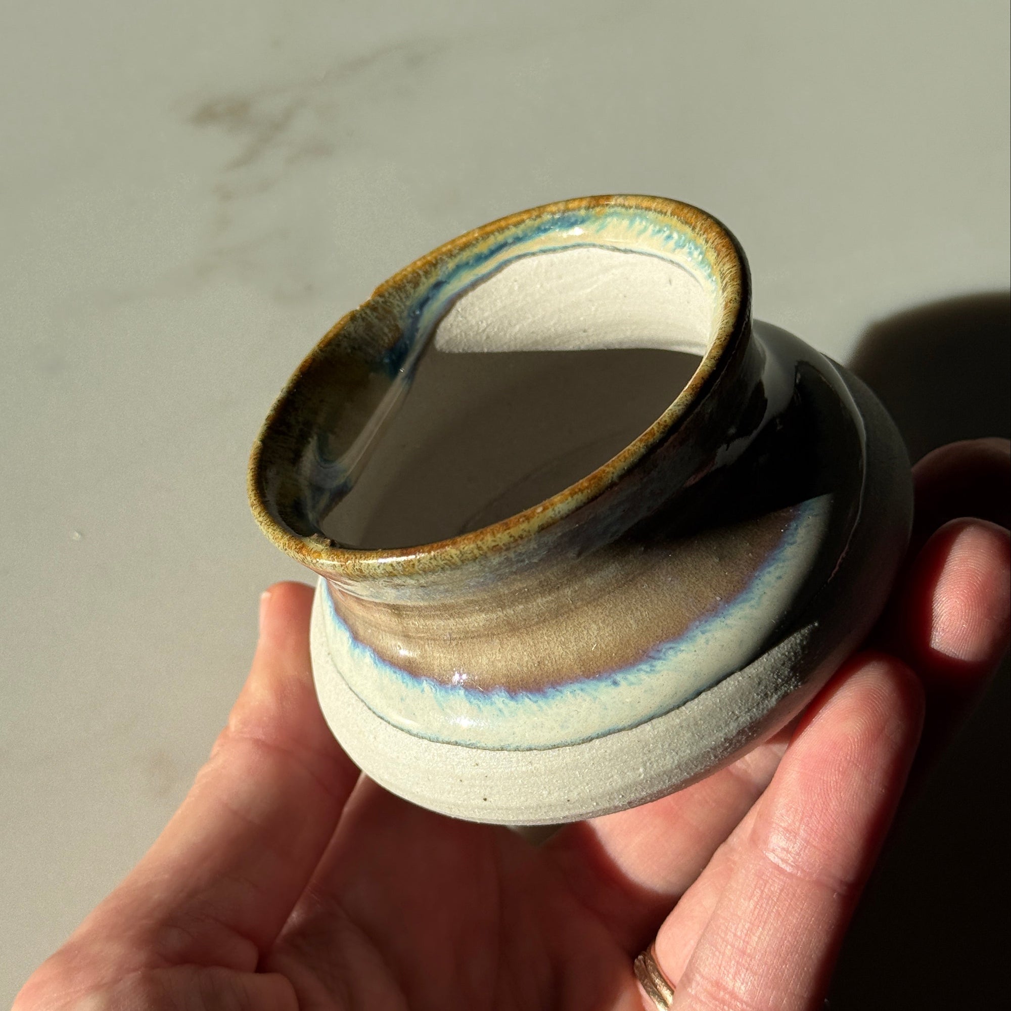 PL Small Handmade Ceramic Vase