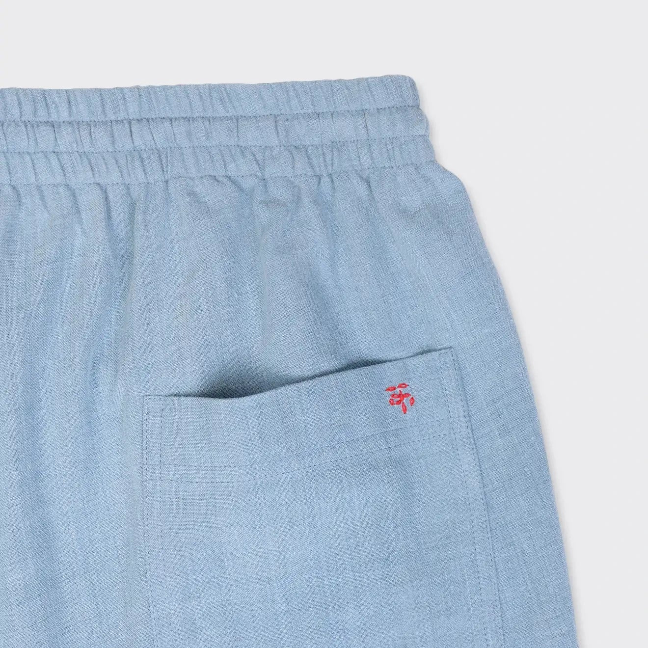 Kardo - Oblia shorts in Light Indigo by Above Snakes