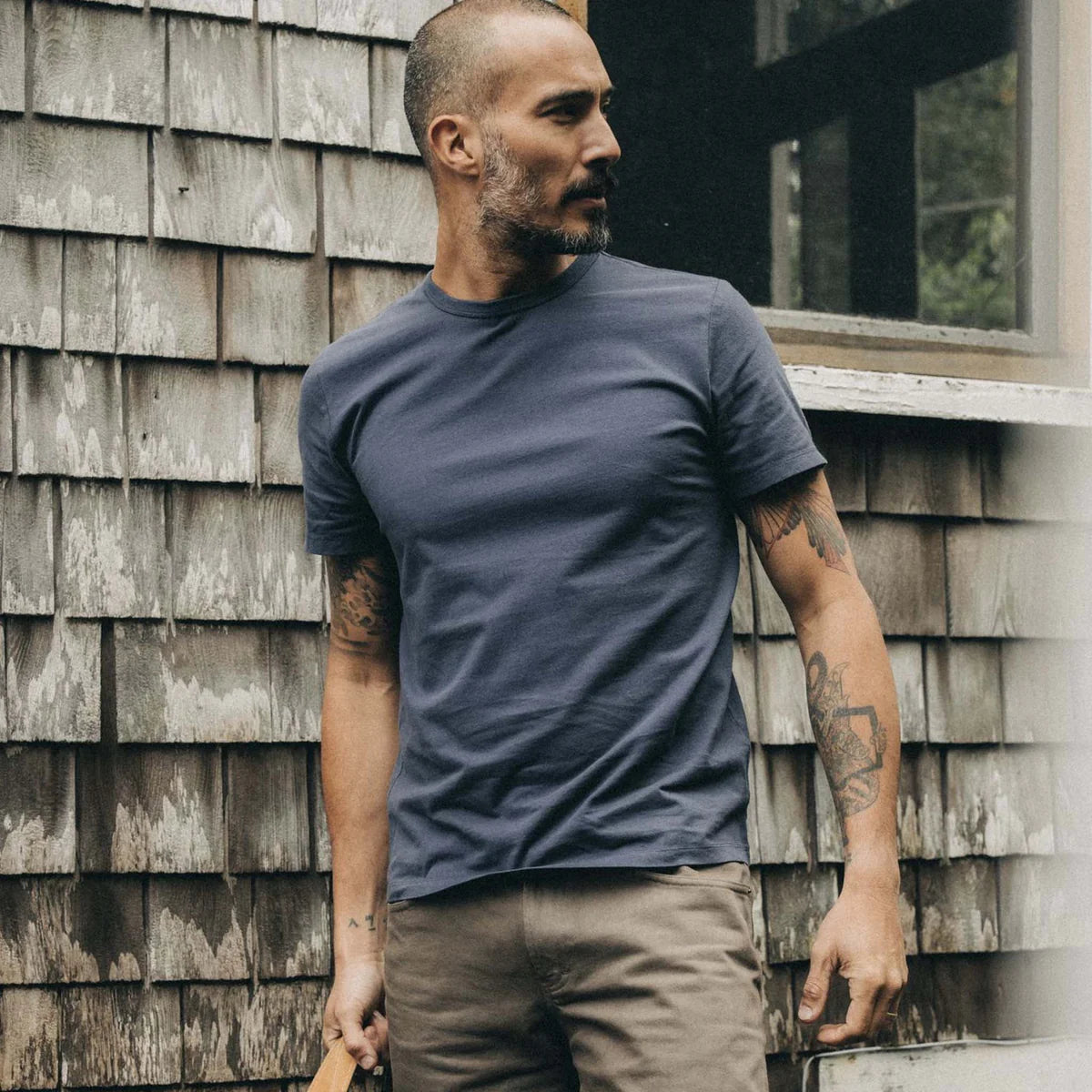 Taylor Stitch - The Organic Cotton Tee in Navy