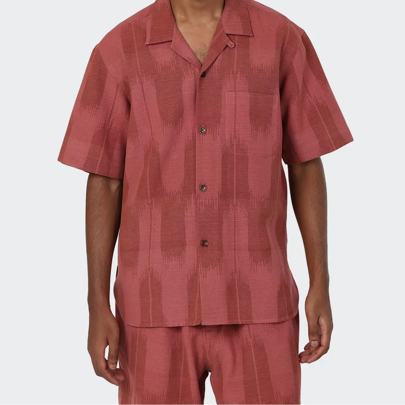 Kardo - Ronen Top in Coral by Above Snakes