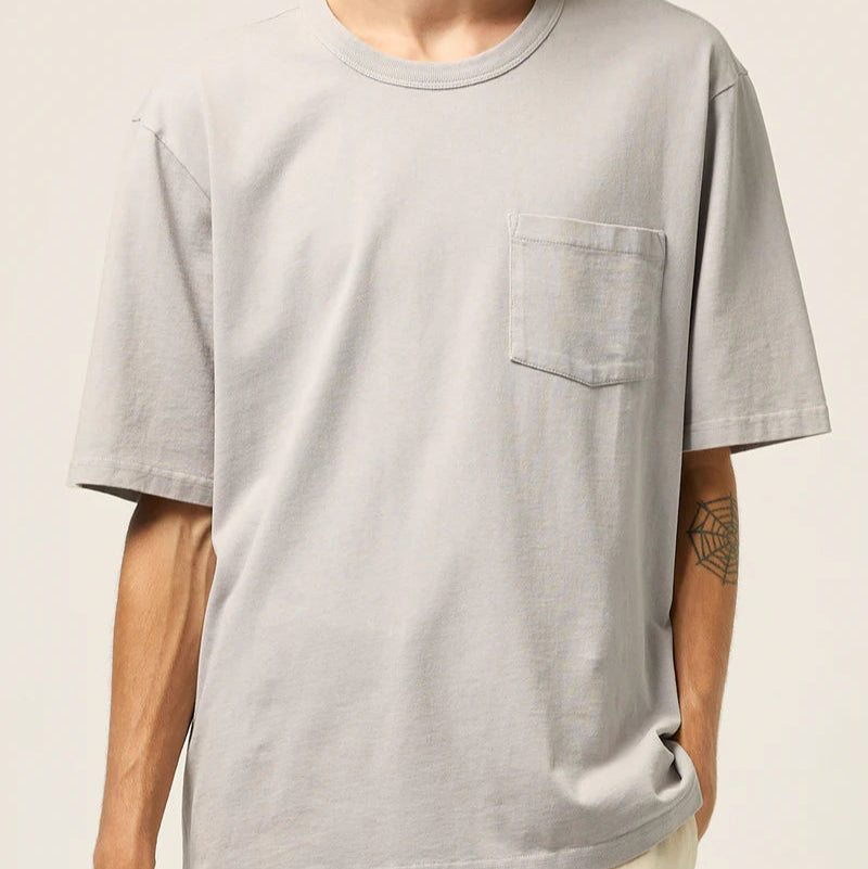 Corridor - 100% Organic Cotton T in Oyster Grey