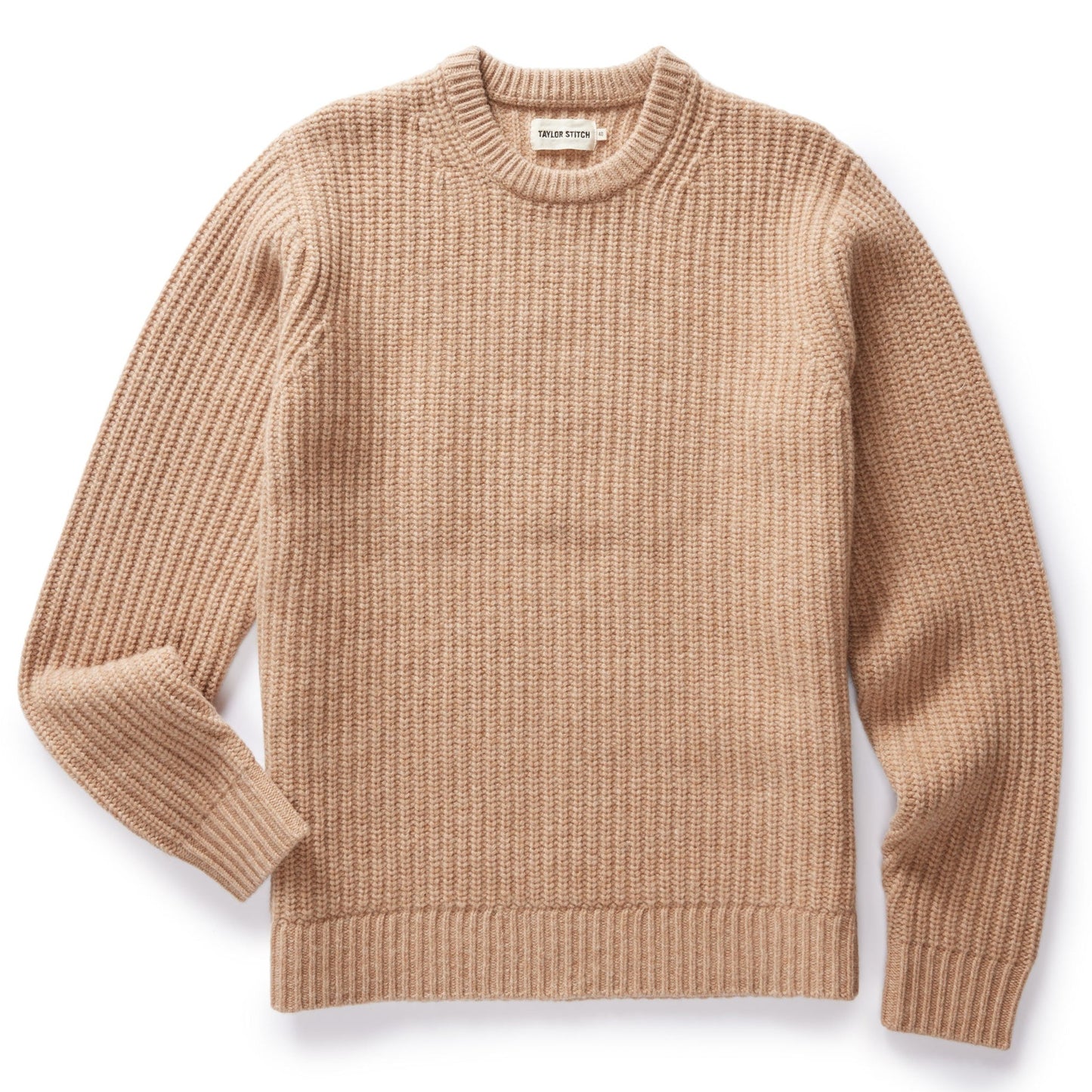 Taylor Stitch - Fisherman Sweater in Camel
