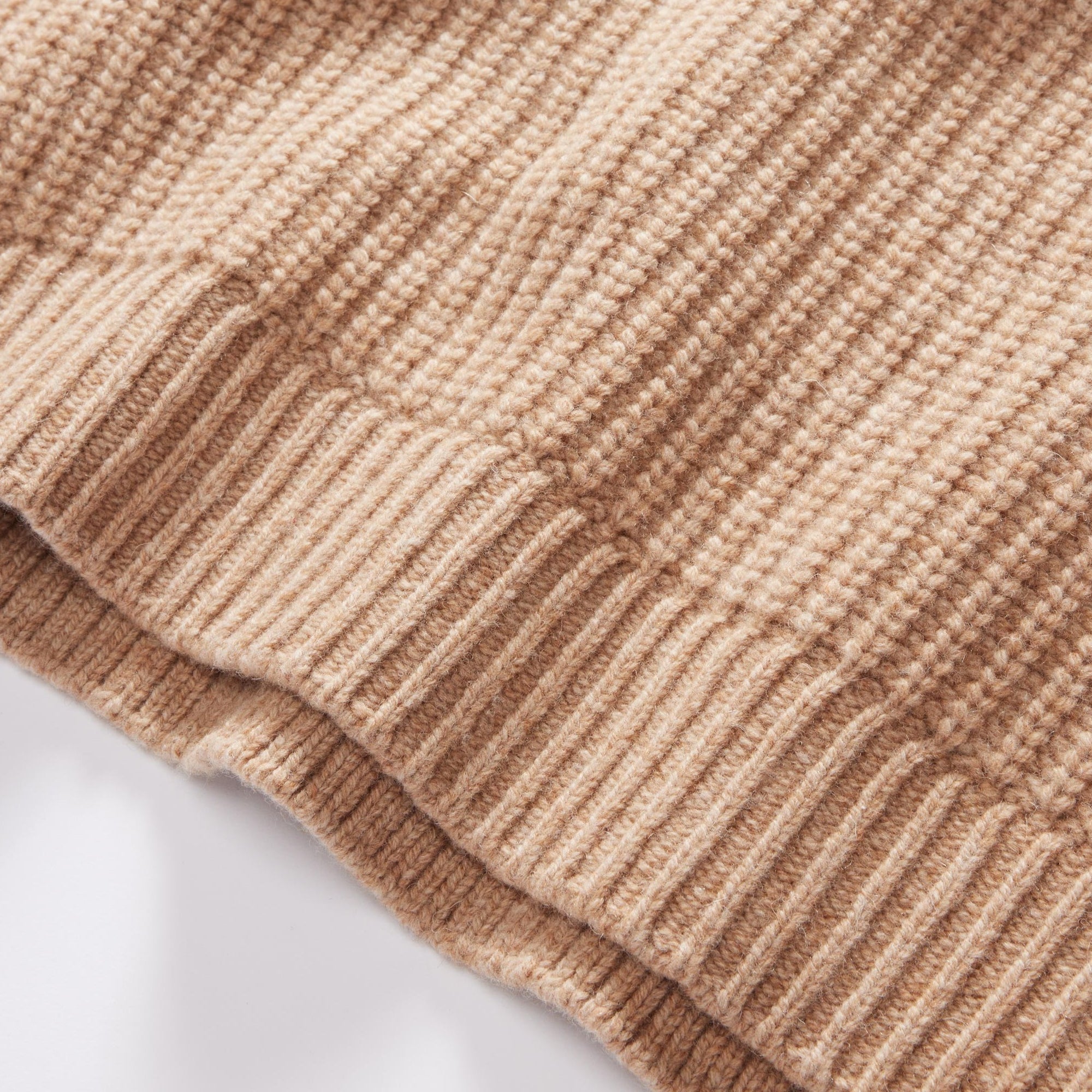Taylor Stitch - Fisherman Sweater in Camel