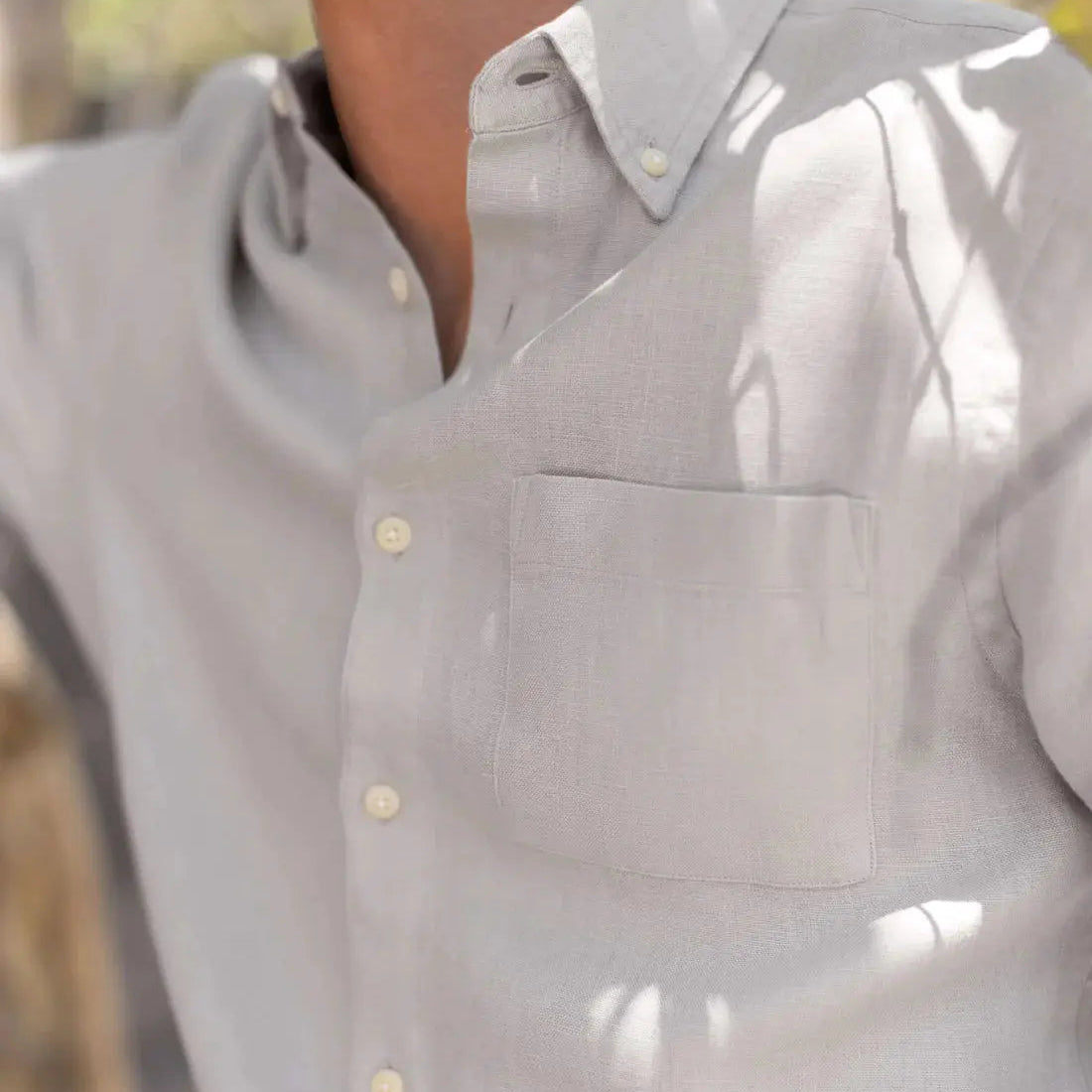 Alex Crane - Playa Shirt in Bone by Alex Crane
