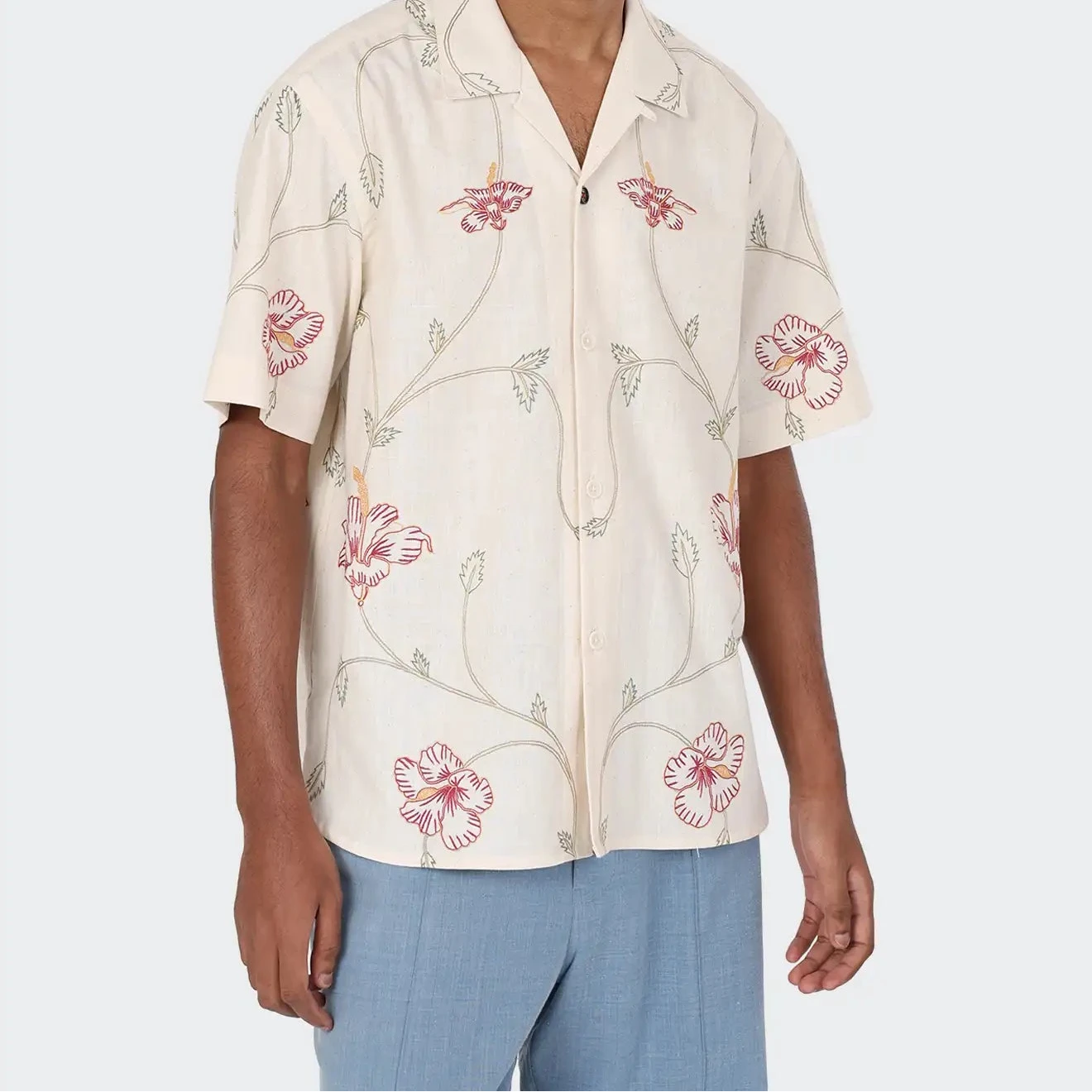 Kardo - Ronen Shirt with Hand Stitching by Kardo