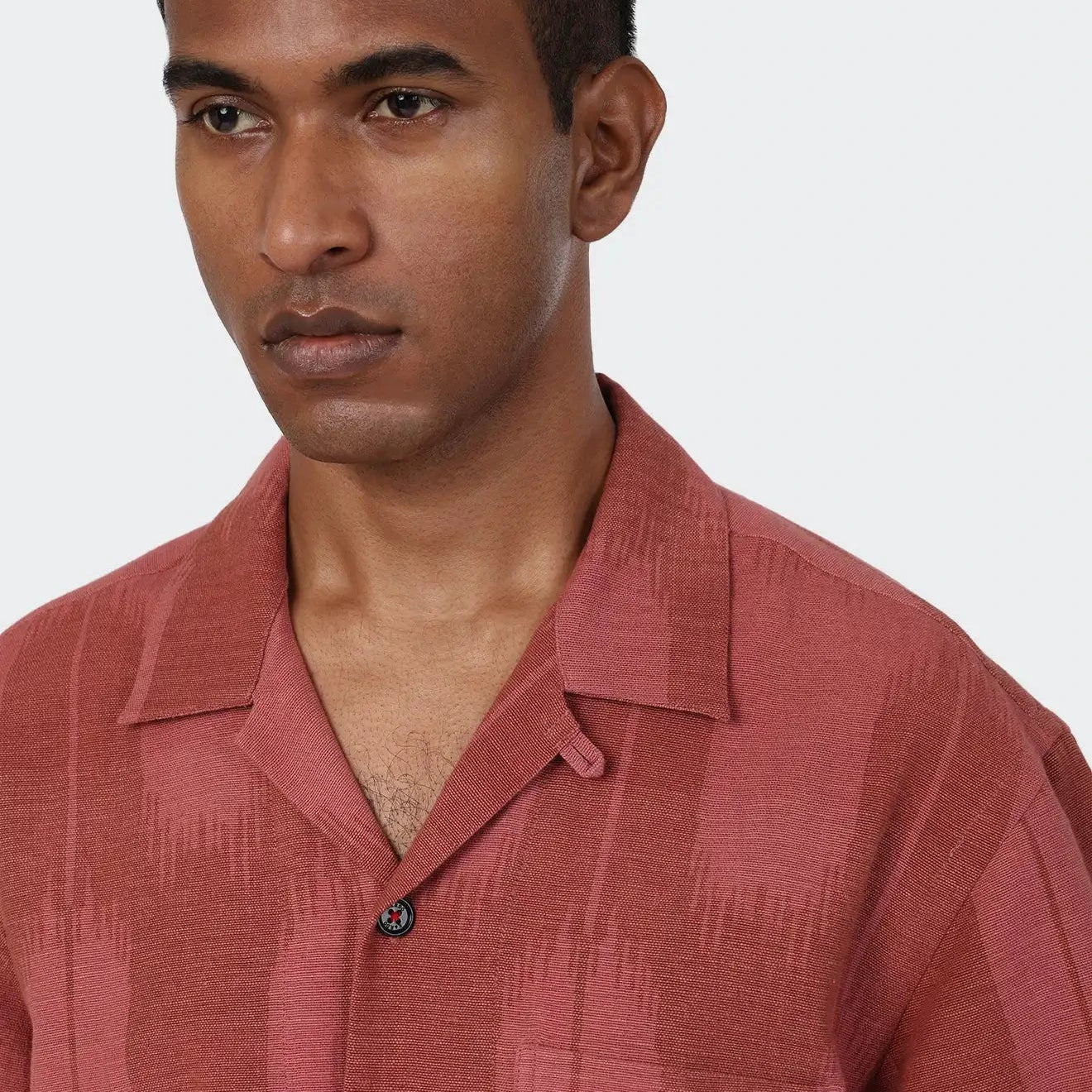 Kardo - Ronen Top in Coral by Above Snakes